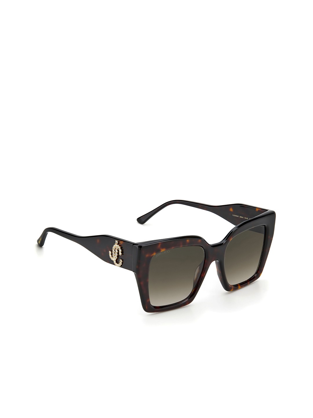 

Jimmy Choo Women Square Sunglasses With UV Protected Lens 20423208653HA, Brown