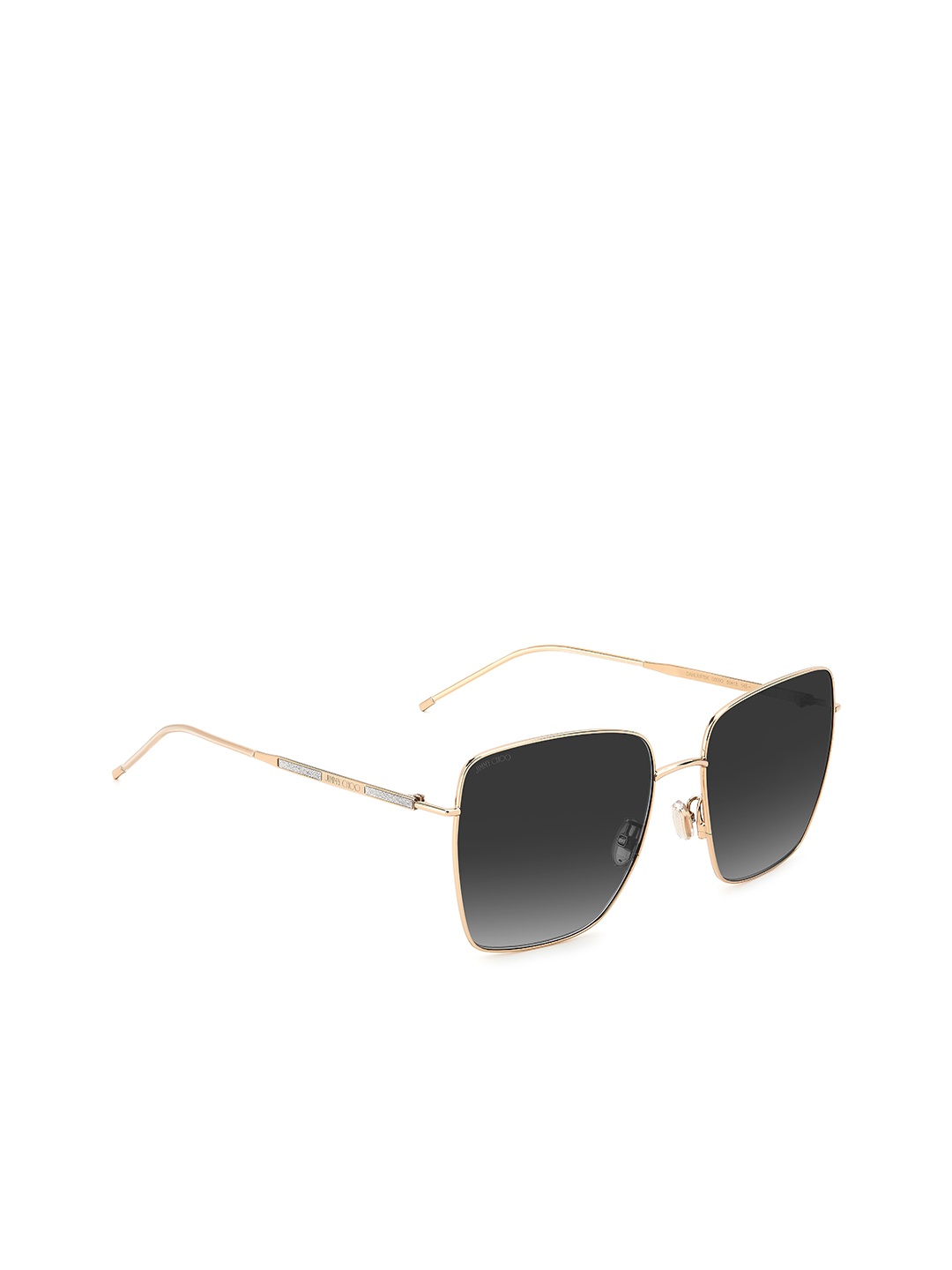 

Jimmy Choo Women Square Sunglasses With UV Protected Lens 205279000599O, Rose gold