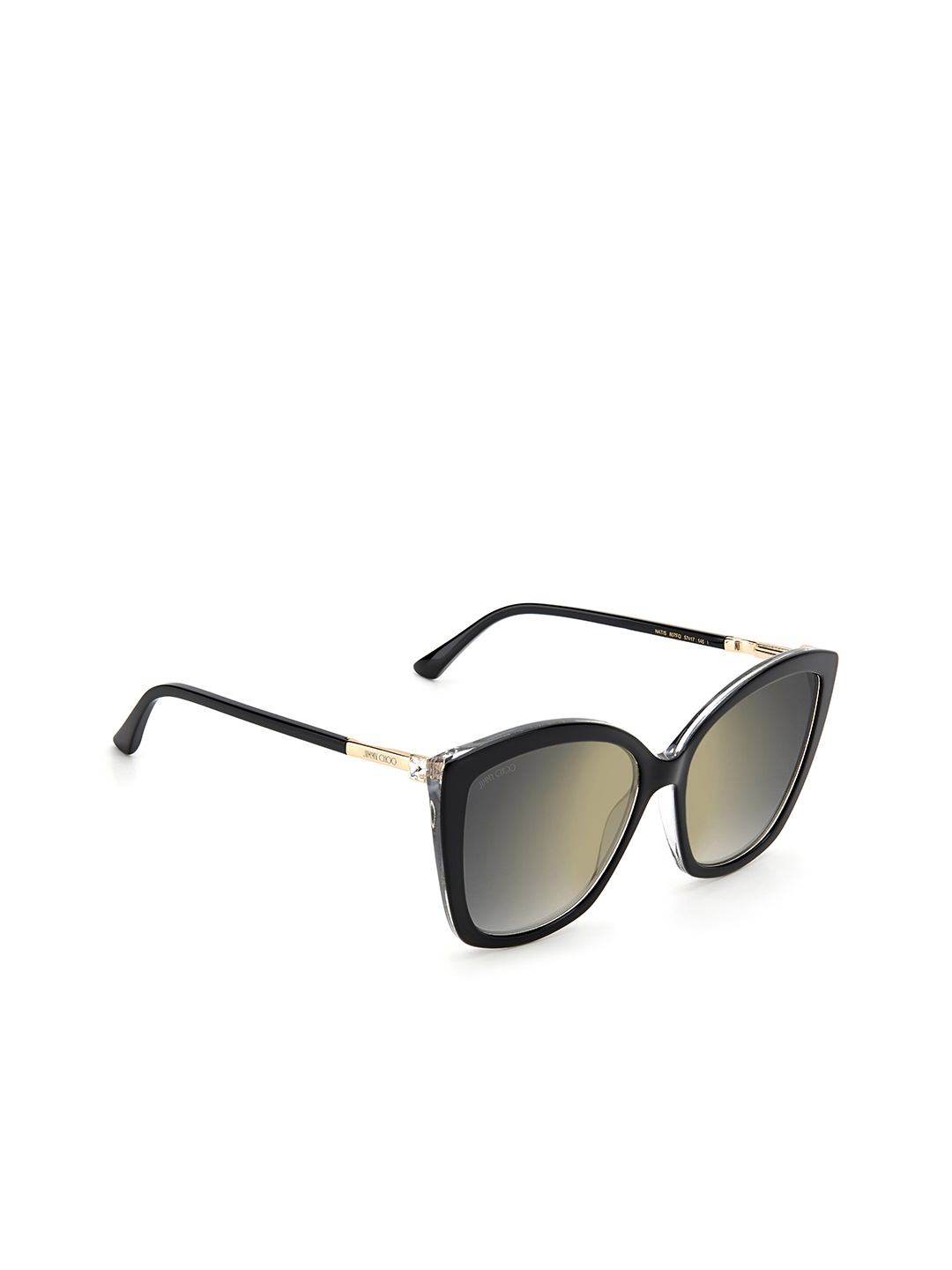 

Jimmy Choo Women Cateye Sunglasses With UV Protected Lens 20371780757FQ, Black