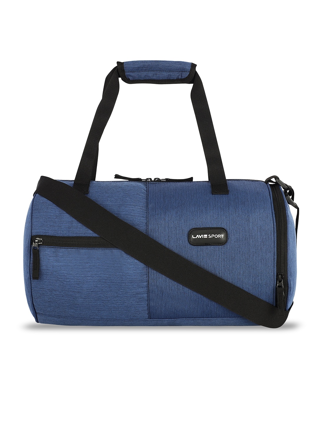 

LAVIE SPORT Unisex Gym Duffel Bag With Shoe Compartment, Navy blue