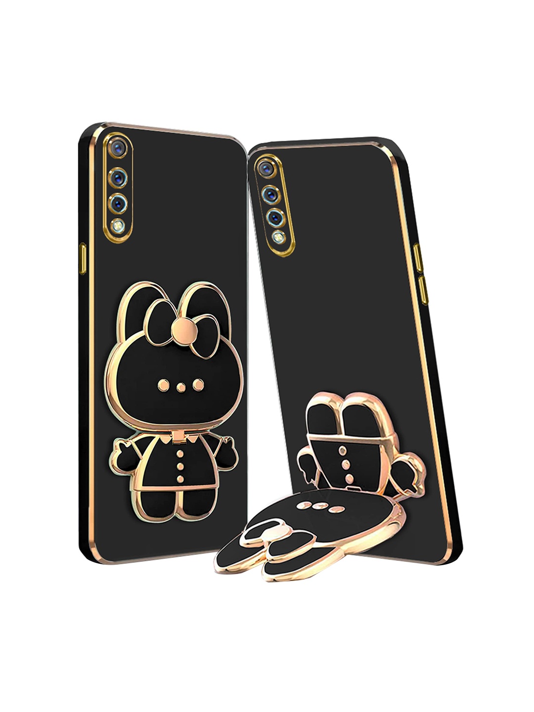 

Karwan Vivo S1 3D Cat Back Case, Black