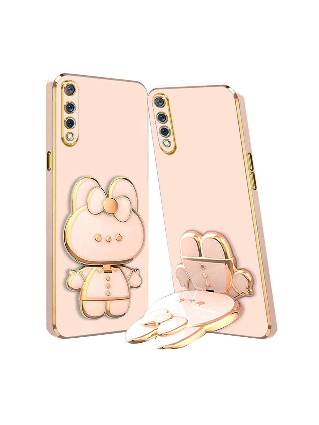 

Karwan Vivo S1 3D Cat Back Case, Pink