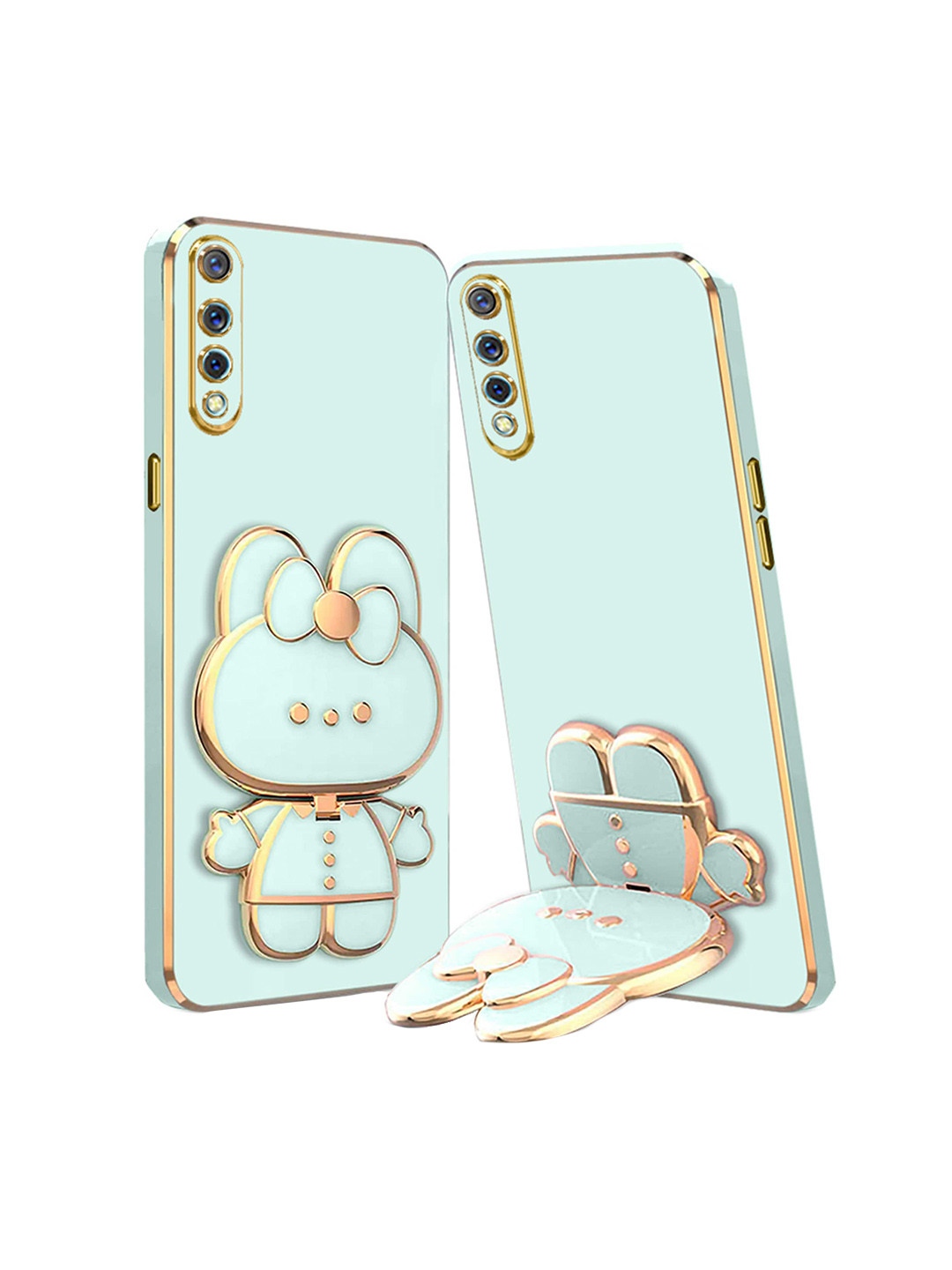 

Karwan Vivo S1 3D Cat Back Case, Green