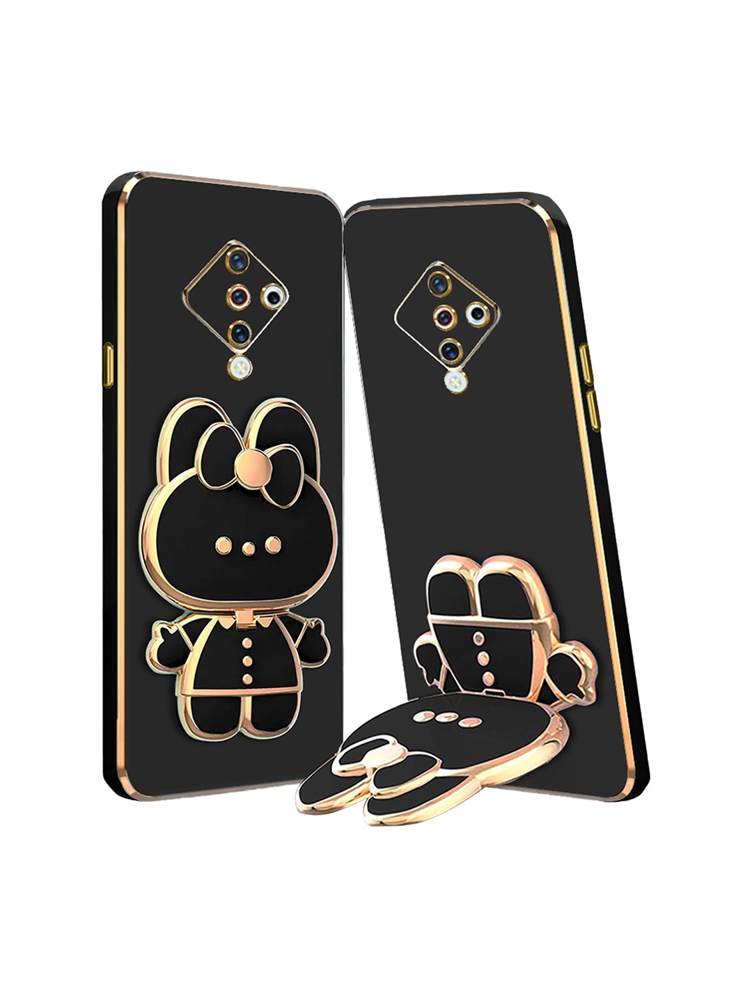 

Karwan Vivo S1 Pro 3D Cat Back Case, Black