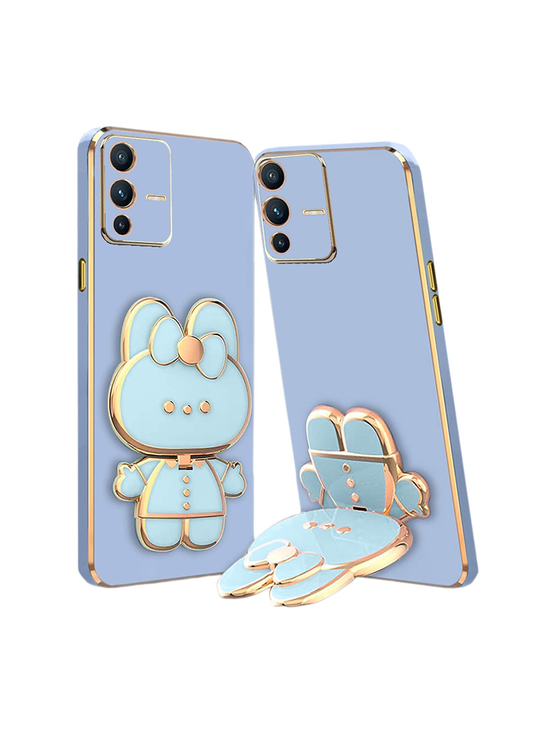 

Karwan Vivo V23 3D Cat Back Case, Blue