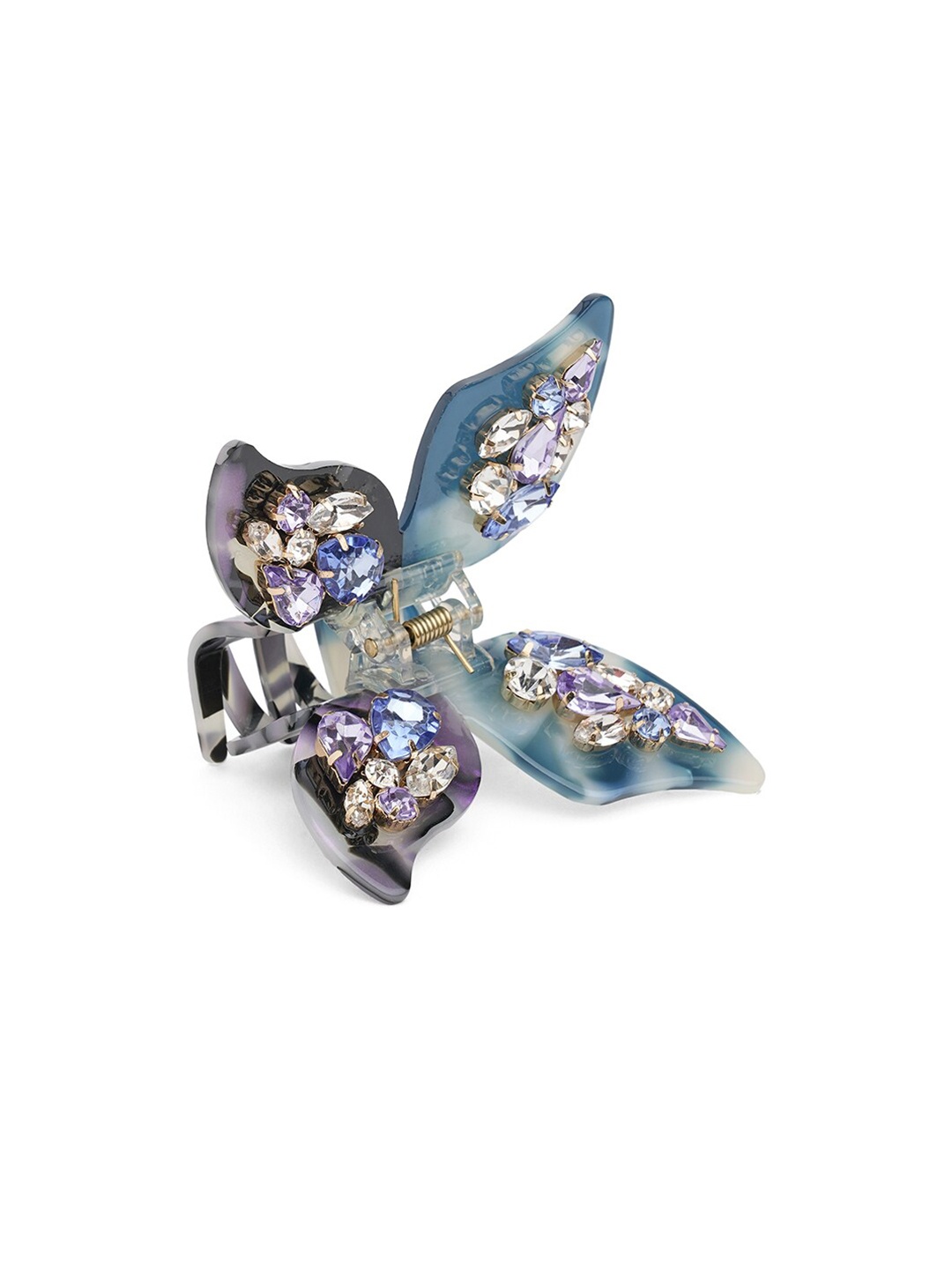 

ALDO Embellished Claw Clip, Purple