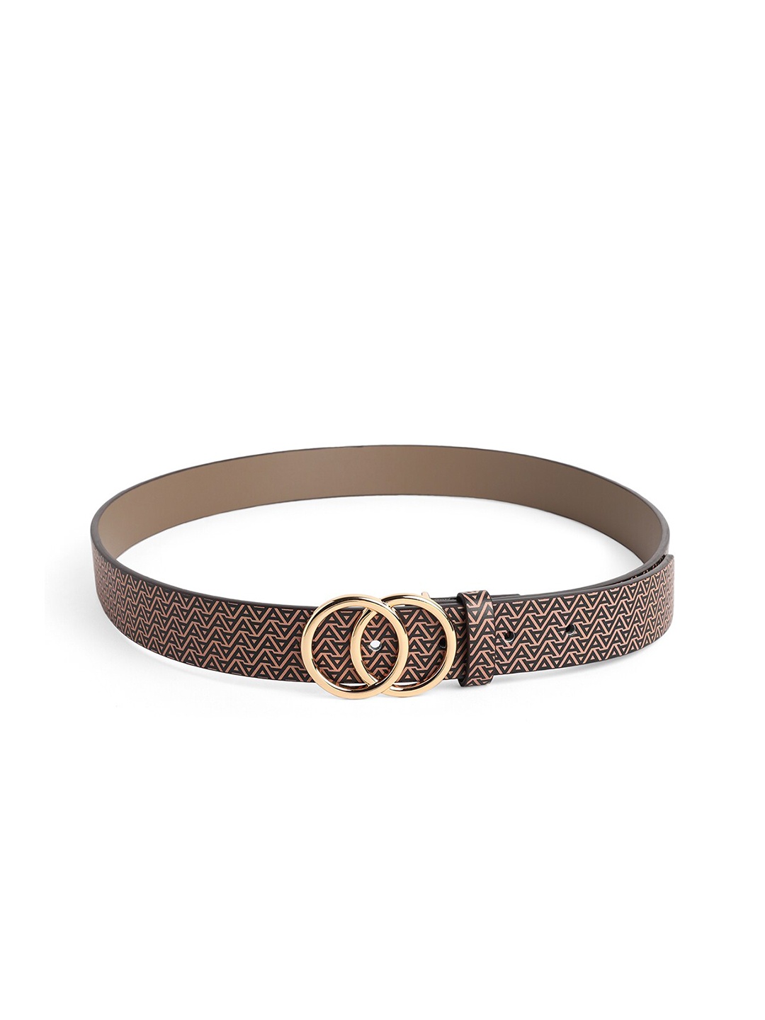 

ALDO Women Printed Belt, Brown