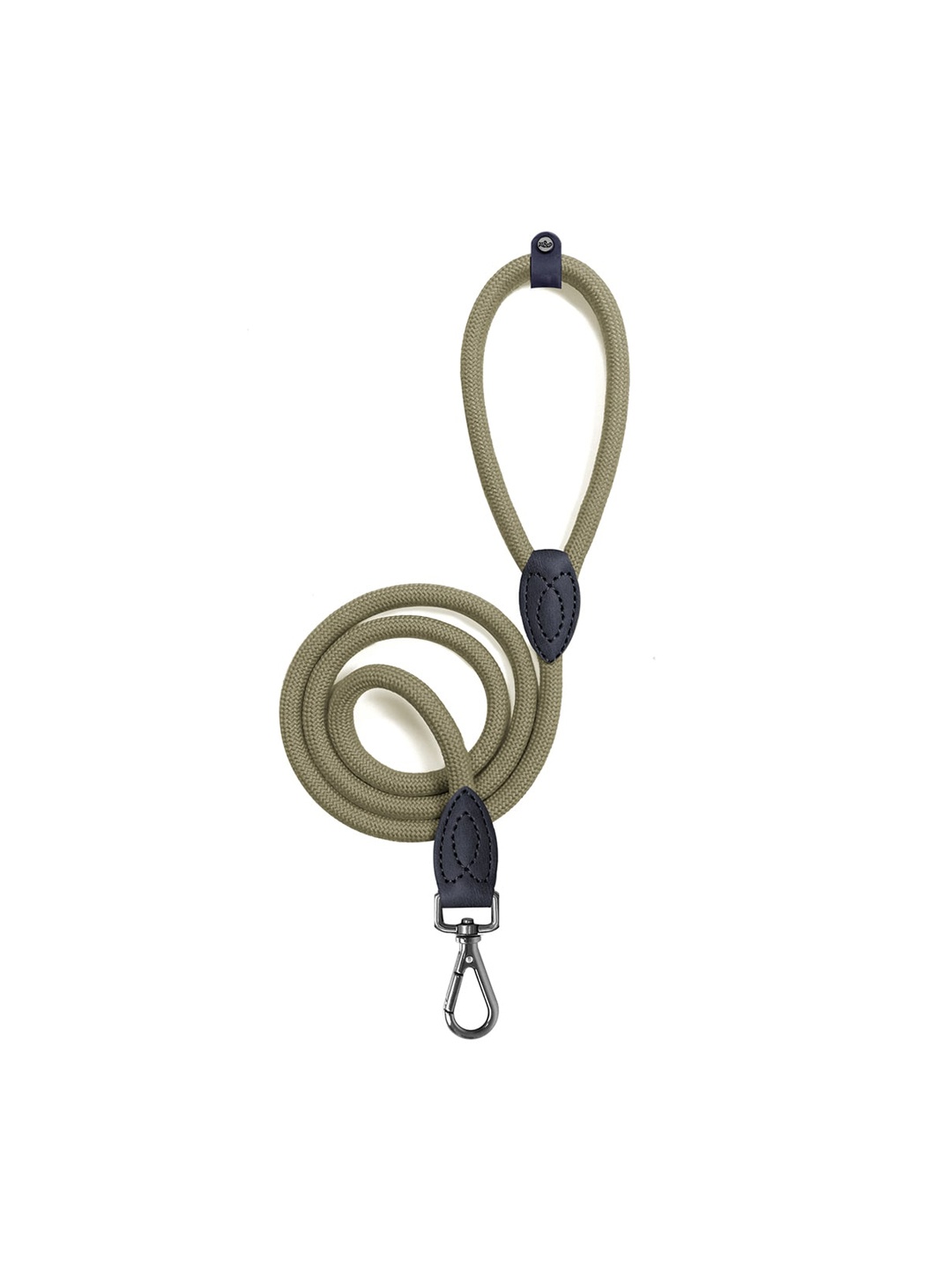 

Milk & Pepper Khaki Kaya Round Dog Training Leash