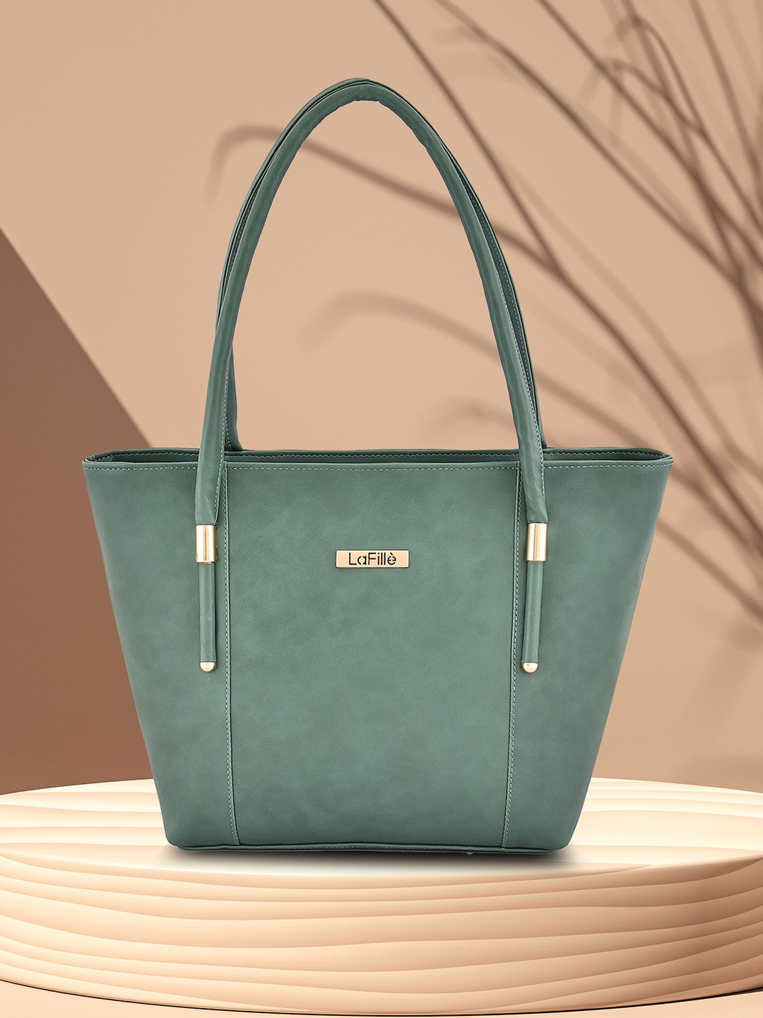 

LaFille Structured Shoulder Bag, Green