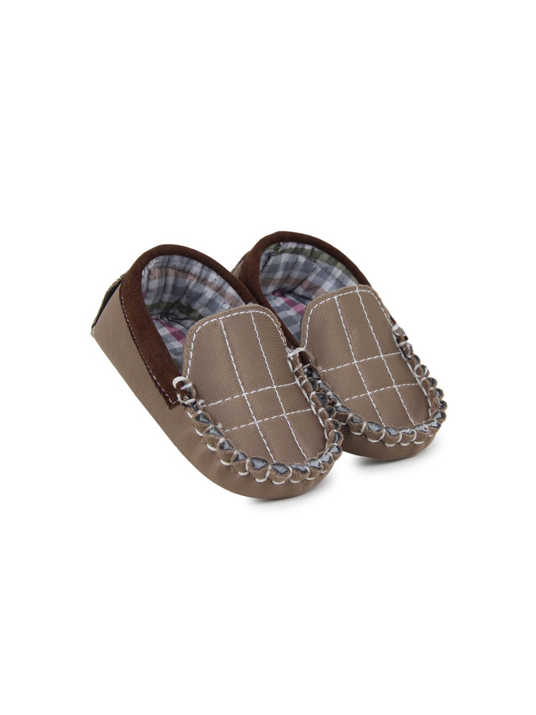 

BAESD Infant Boys Loafer Booties, Brown