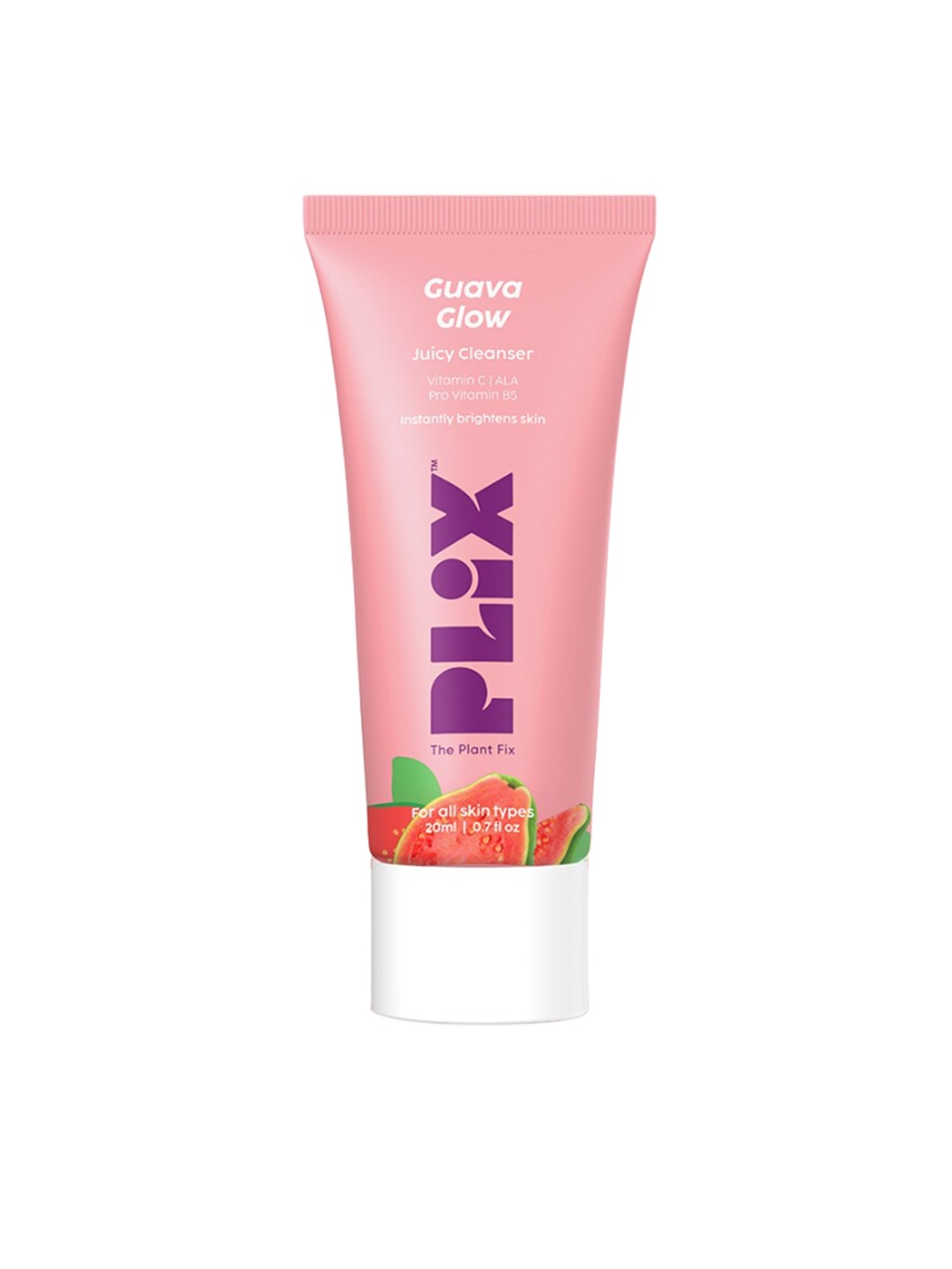 

PLIX THE PLANT FIX Guava Glow Juicy Face Wash For Skin Brightening - 20ml, Pink
