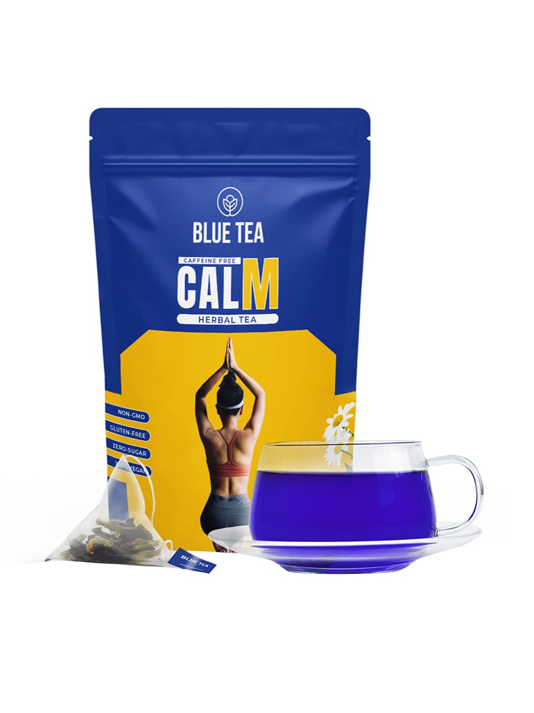 

BLUE TEA Calm Herbal Tea - 30 Tea Bags 75g