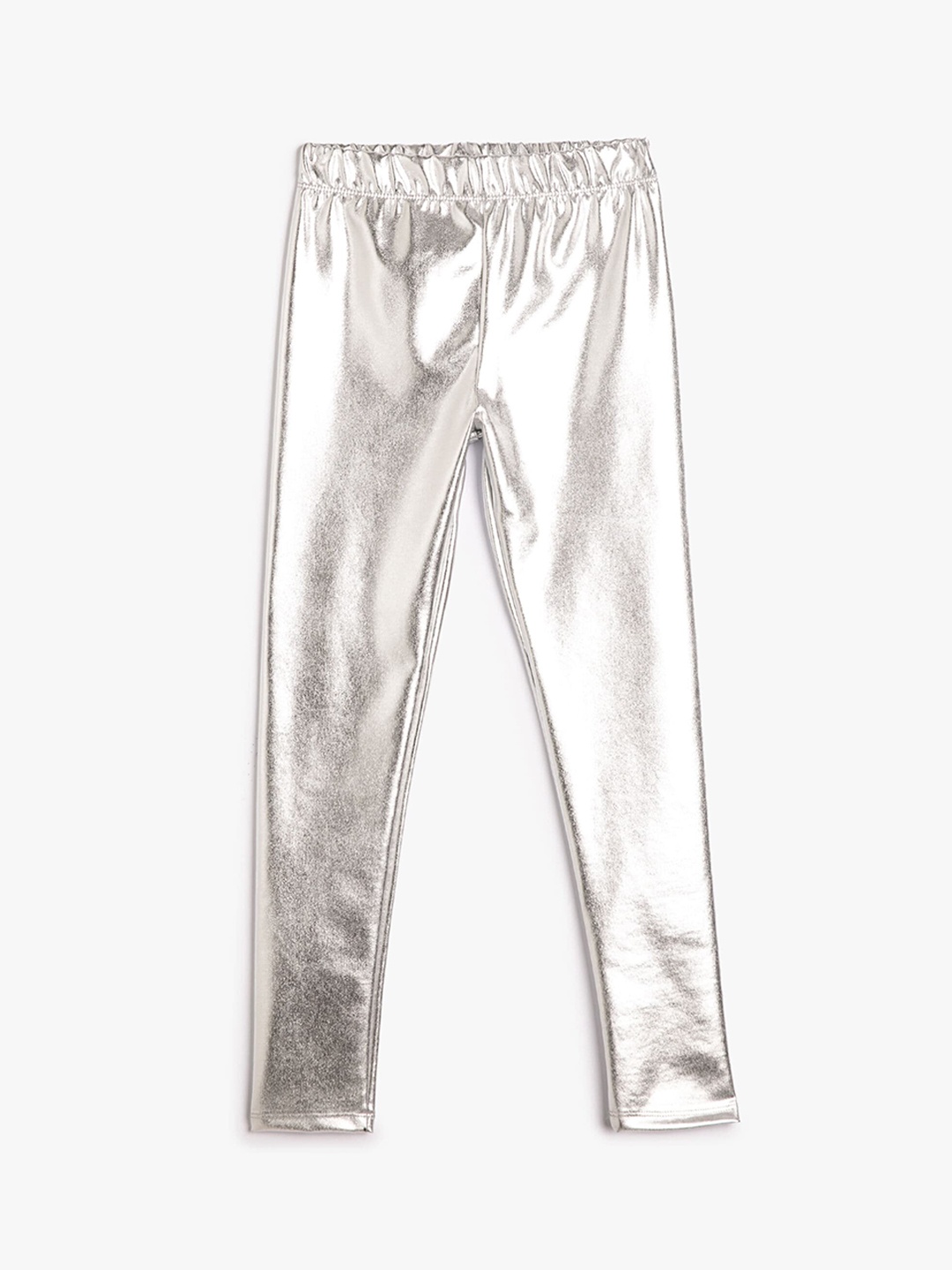 

Koton Girls Ankle-Length Leggings, Grey