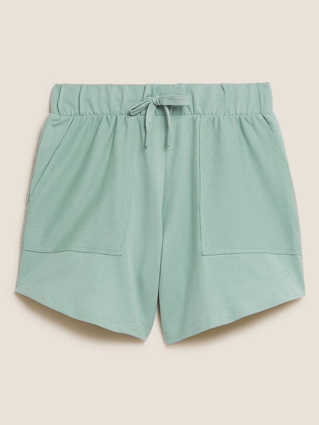 

Marks & Spencer Women High Rise Shorts, Green