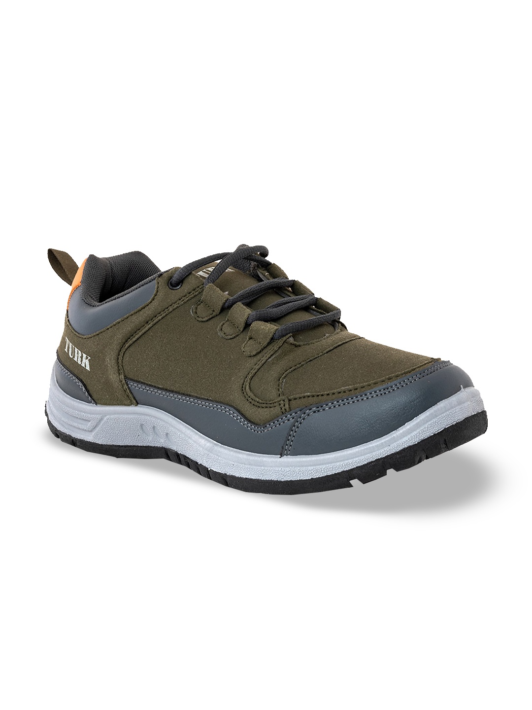 

Khadims Men Turk Colourblocked Comfort Insole Sneakers, Olive