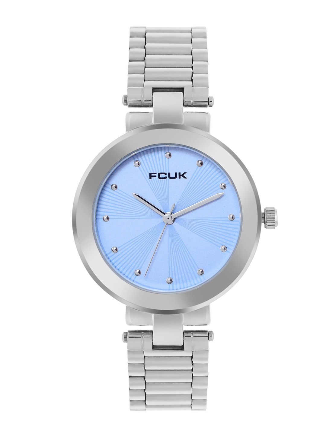 

FCUK Women Water Resistance Stainless Steel Analogue Watch FK00028D, Blue