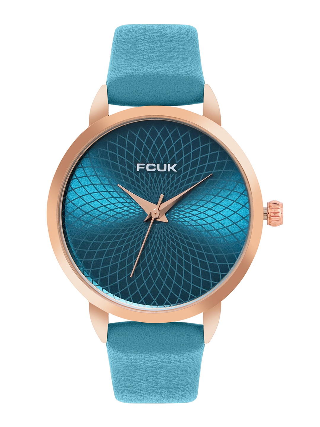 

FCUK Women Water Resistance Stainless Steel Analogue Watch FK00023A, Blue