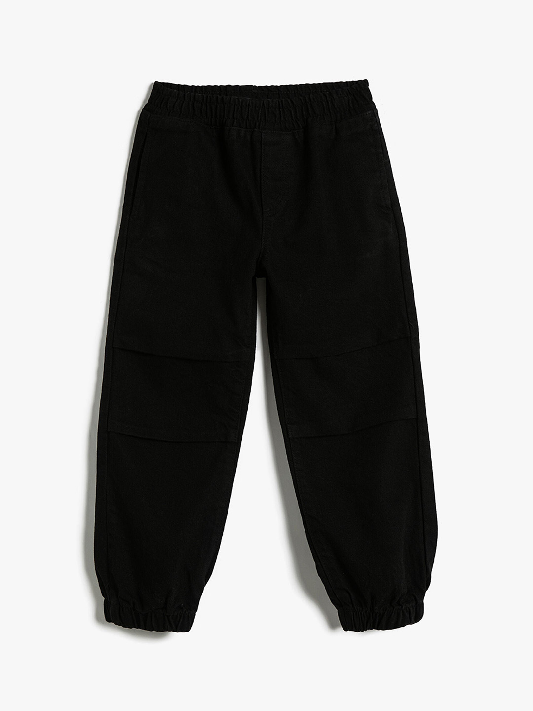 

Koton Boys Jogger Fit Mid Rise Clean Look Pure Cotton Jeans, Black
