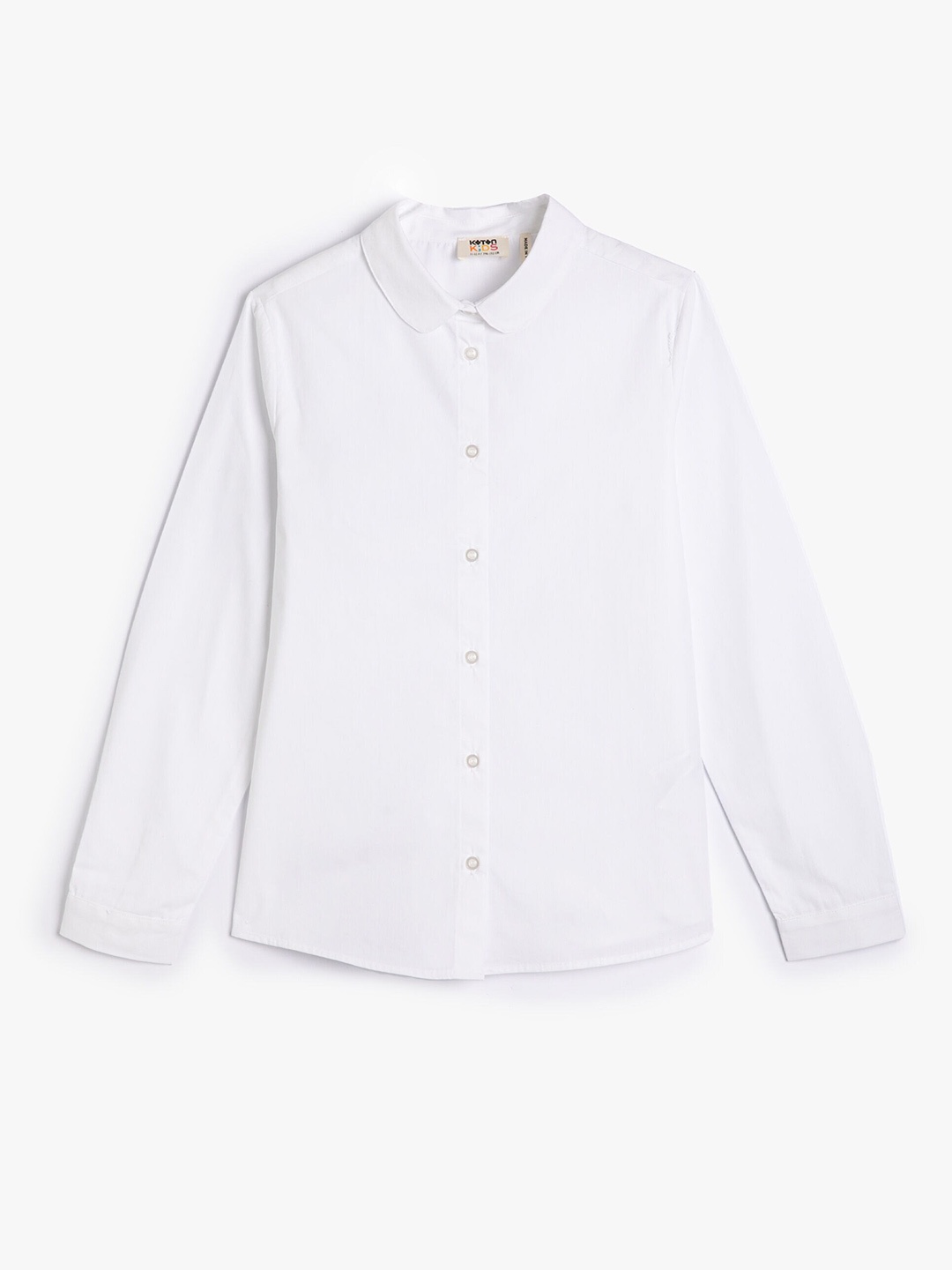 

Koton Girls Cotton Casual Shirt, Off white