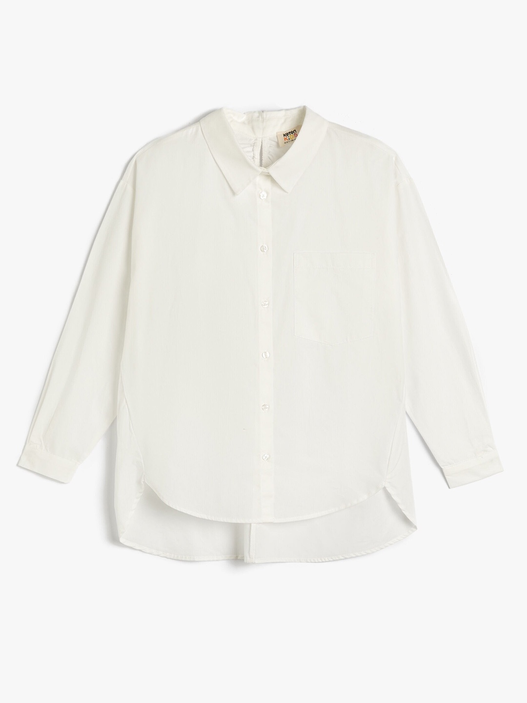 

Koton Girls Cotton Casual Shirt, White