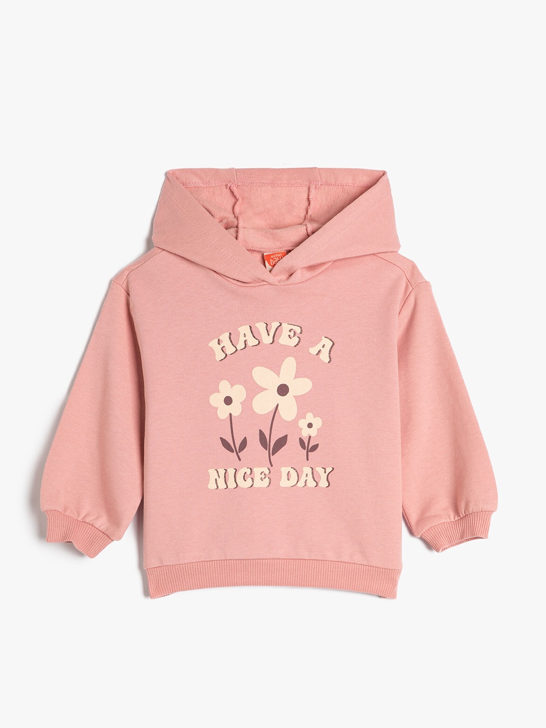 

Koton Girls Printed Sweatshirt, Pink