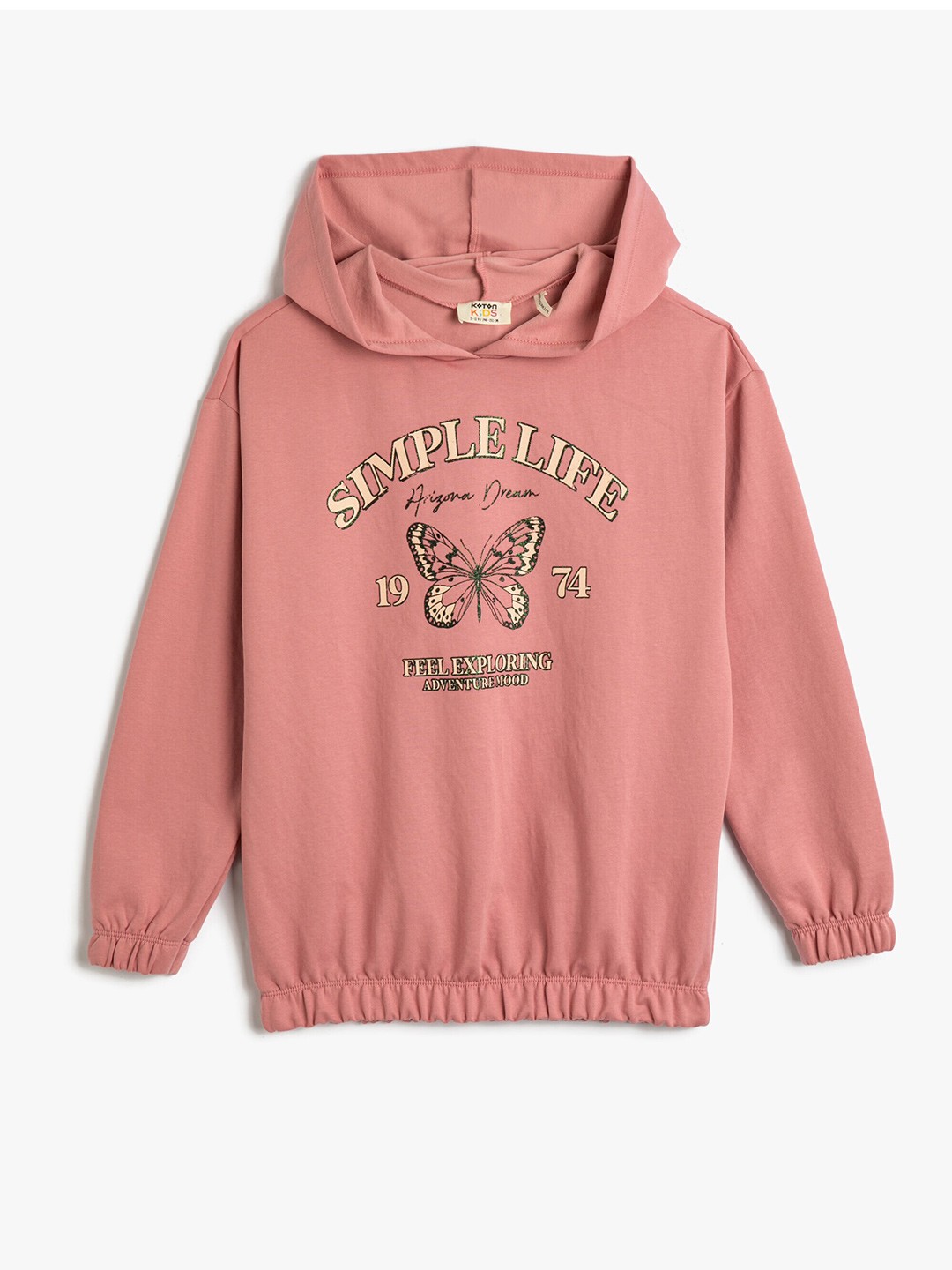 

Koton Girls Pink Printed Sweatshirt