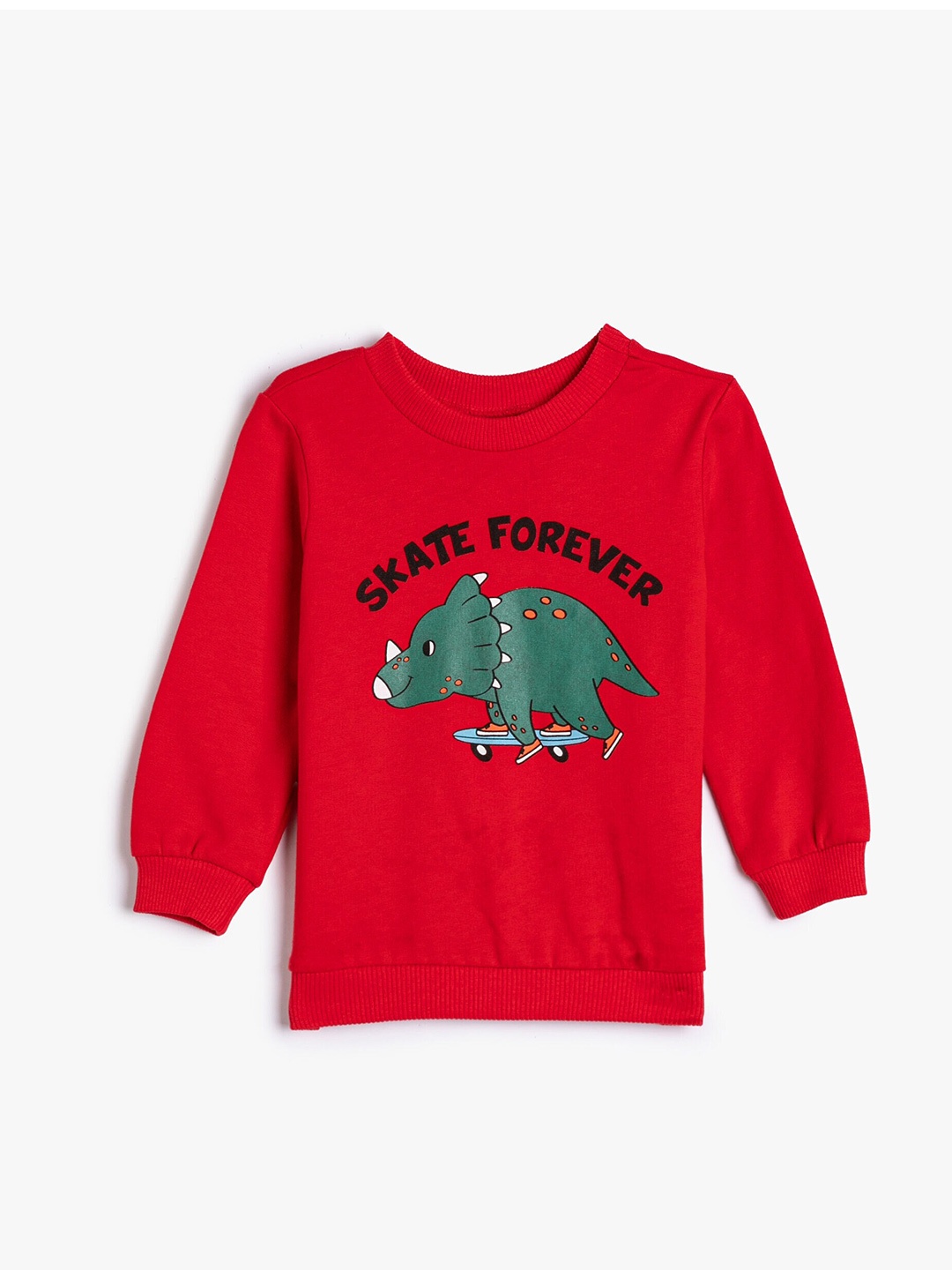 

Koton Boys Graphic Printed Sweatshirt, Red