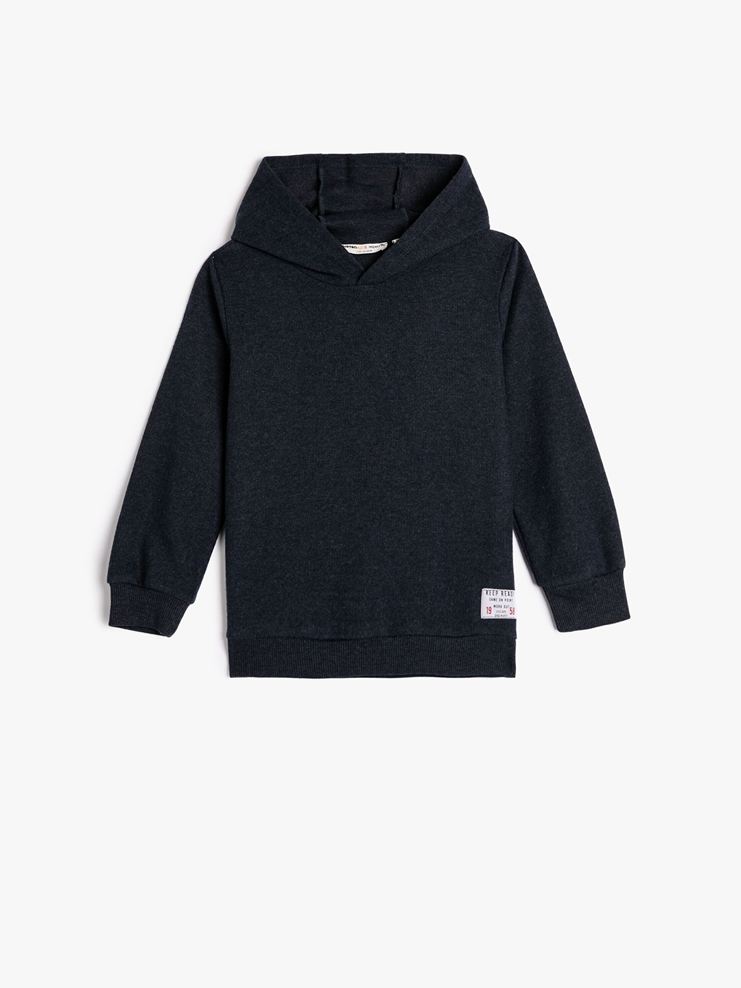 

Koton Boys Long Sleeves Hooded Pullover Sweatshirt, Navy blue