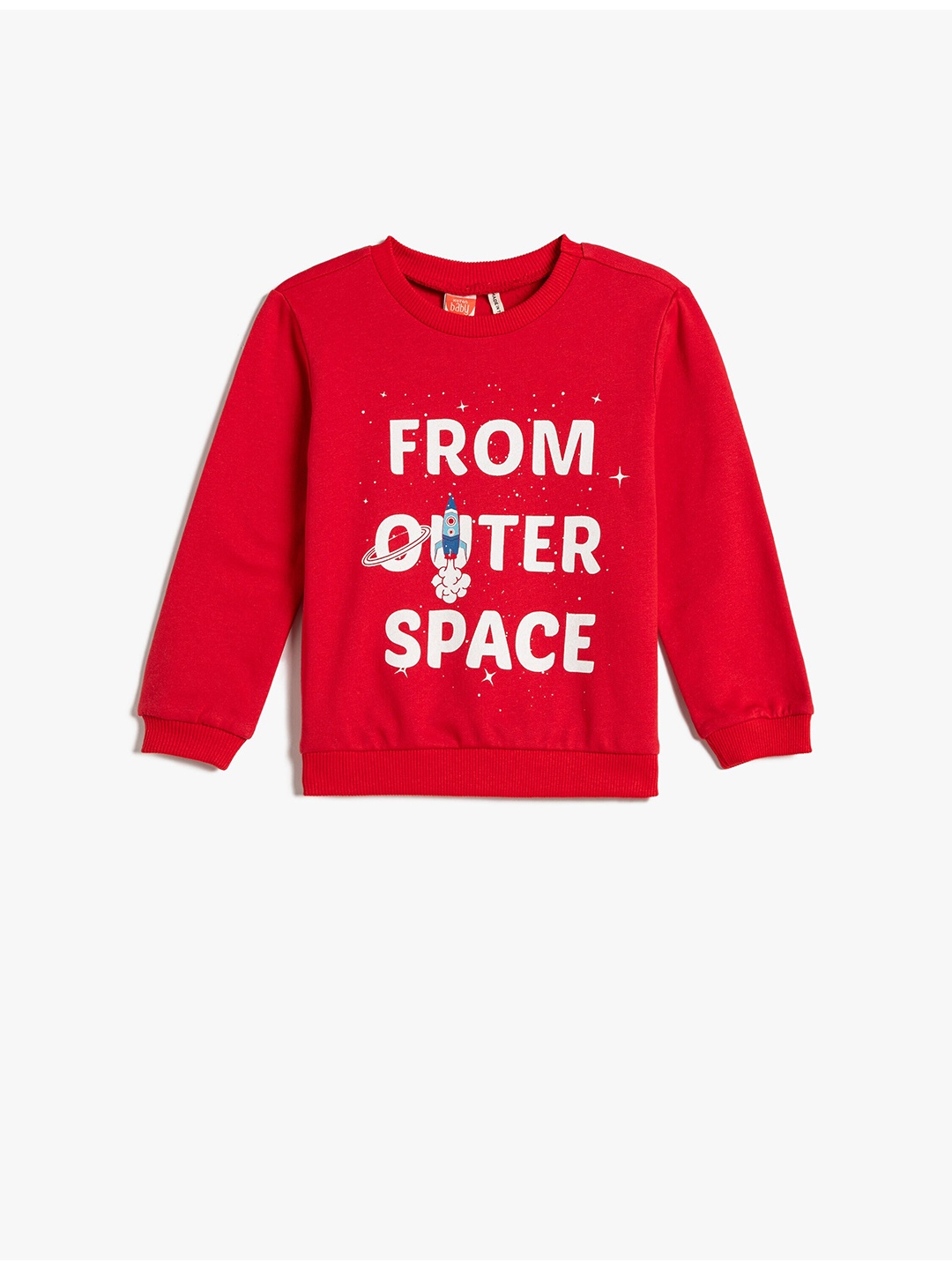 

Koton Boys Printed Pure Cotton Sweatshirt, Red