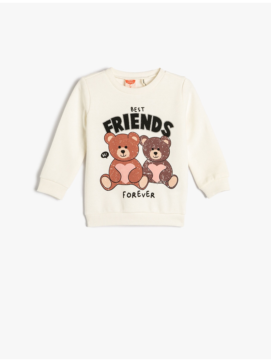 

Koton Girls Beige Printed Sweatshirt