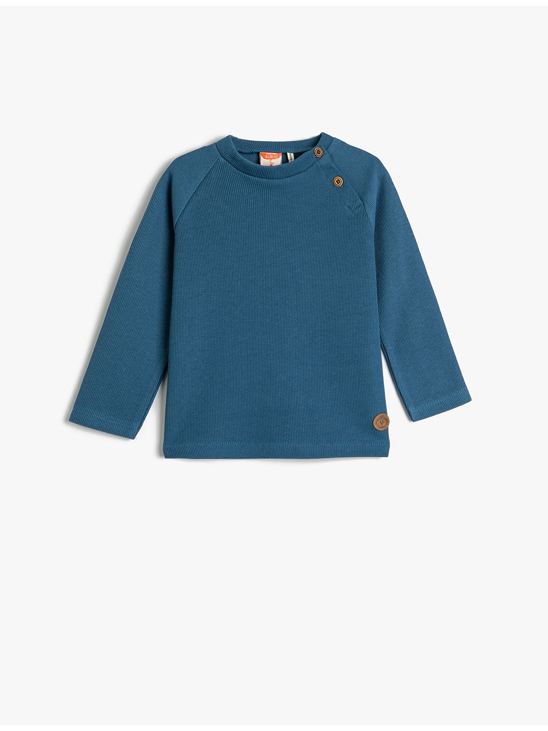 

Koton Boys Round Neck Pure Cotton Sweatshirt, Blue