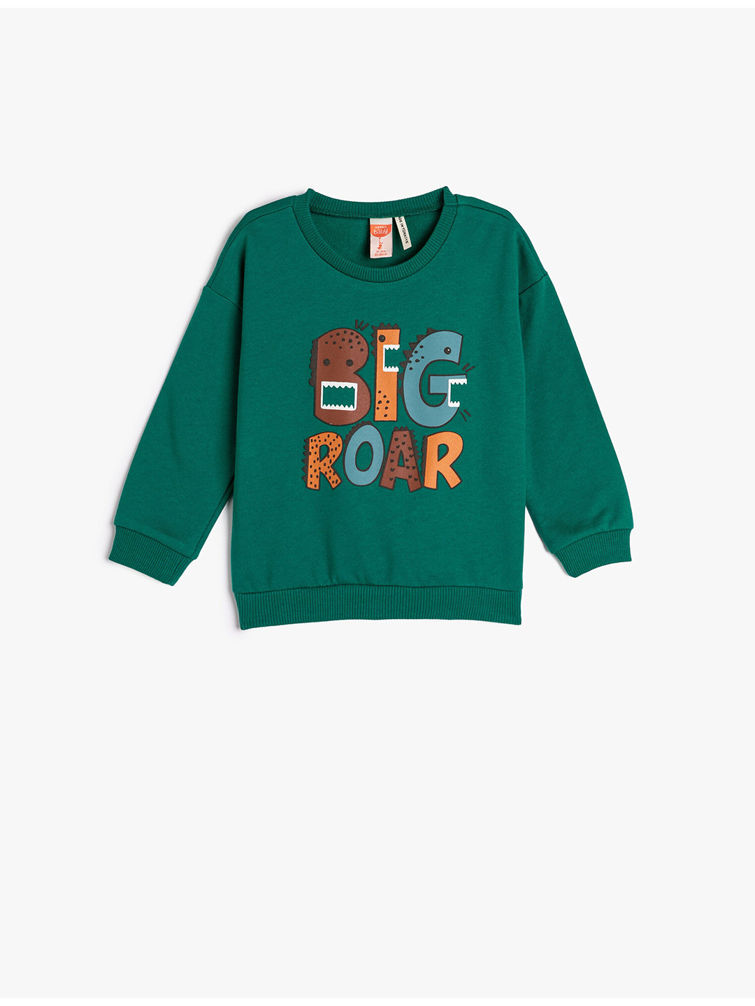

Koton Boys Printed Sweatshirt, Green