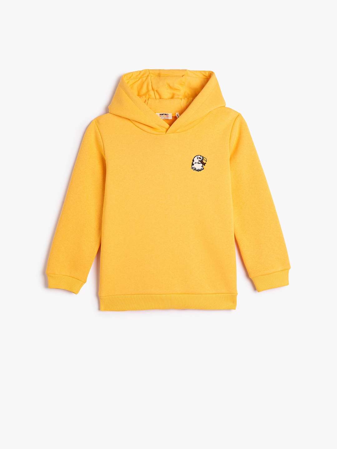 

Koton Boys Hooded Cotton Sweatshirt, Yellow