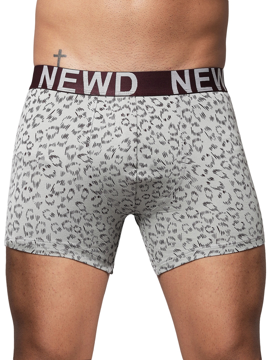 

NEWD Abstract Printed Short Trunks NTP16-PISTA-S, Green