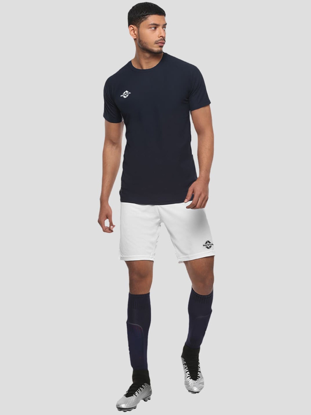 

NIVIA Encounter Football Jersey & Shorts, Navy blue