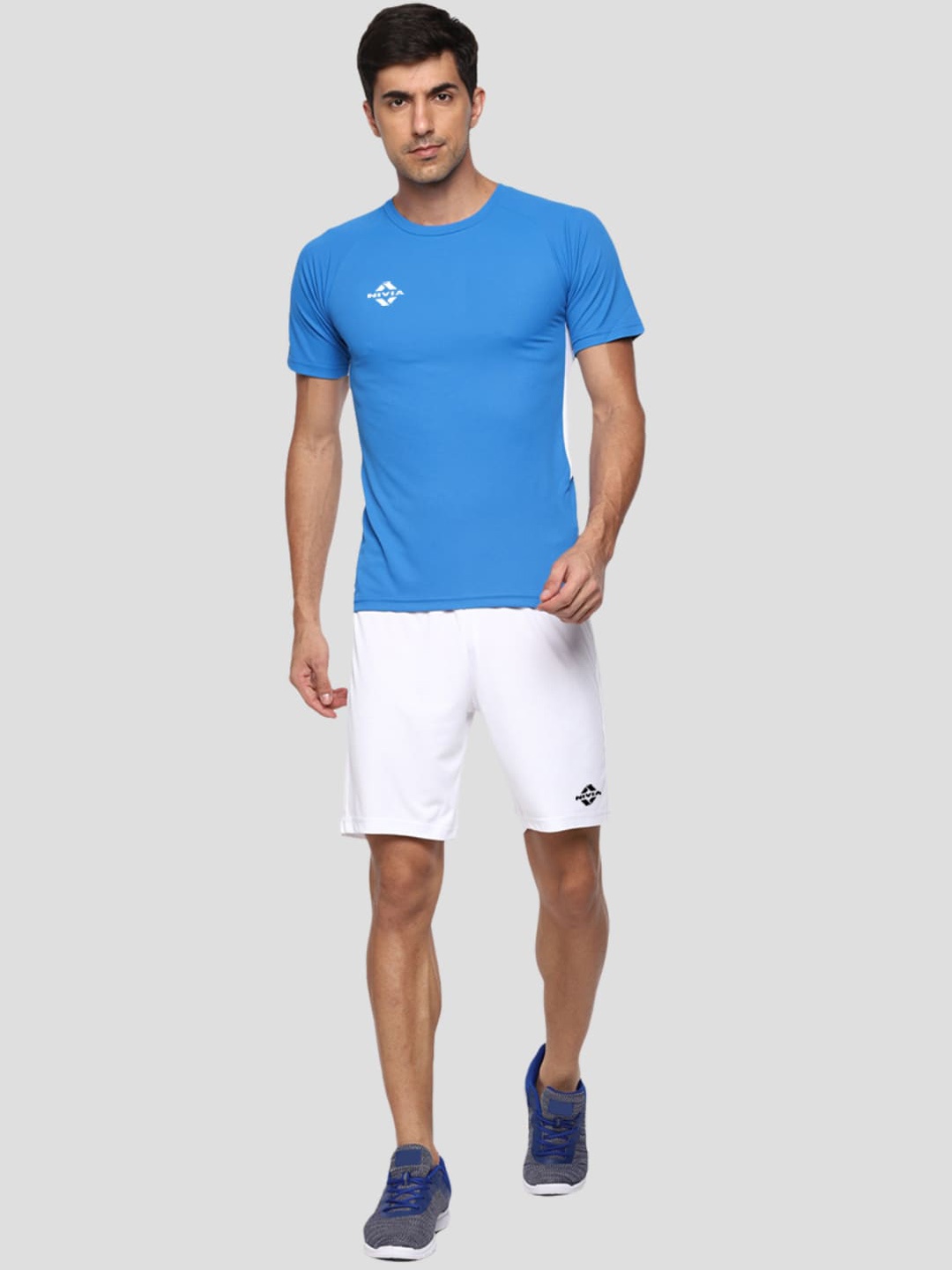 

NIVIA Encounter Football Jersey & Shorts, Blue