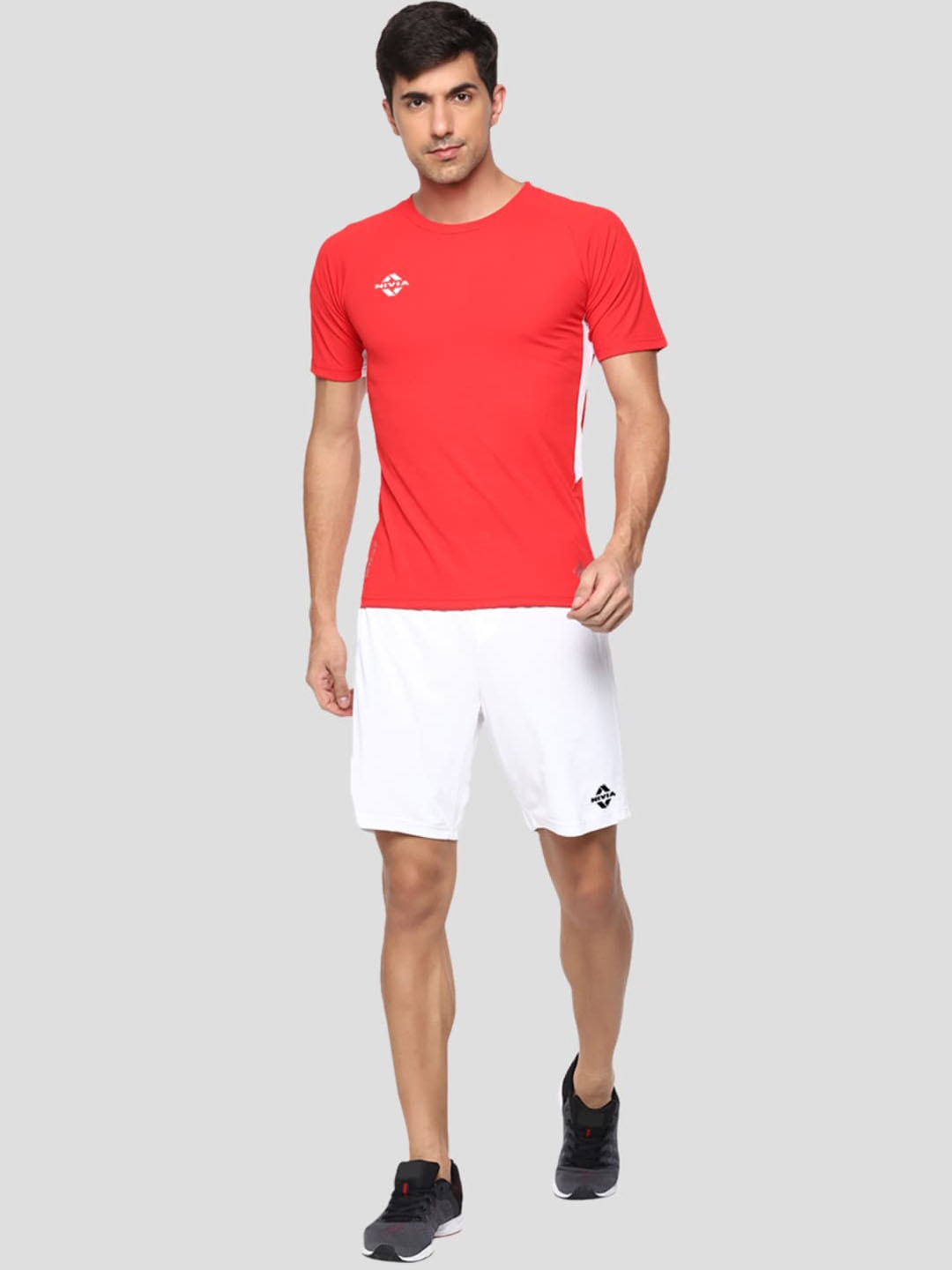 

NIVIA Encounter Football Jersey & Shorts, Red