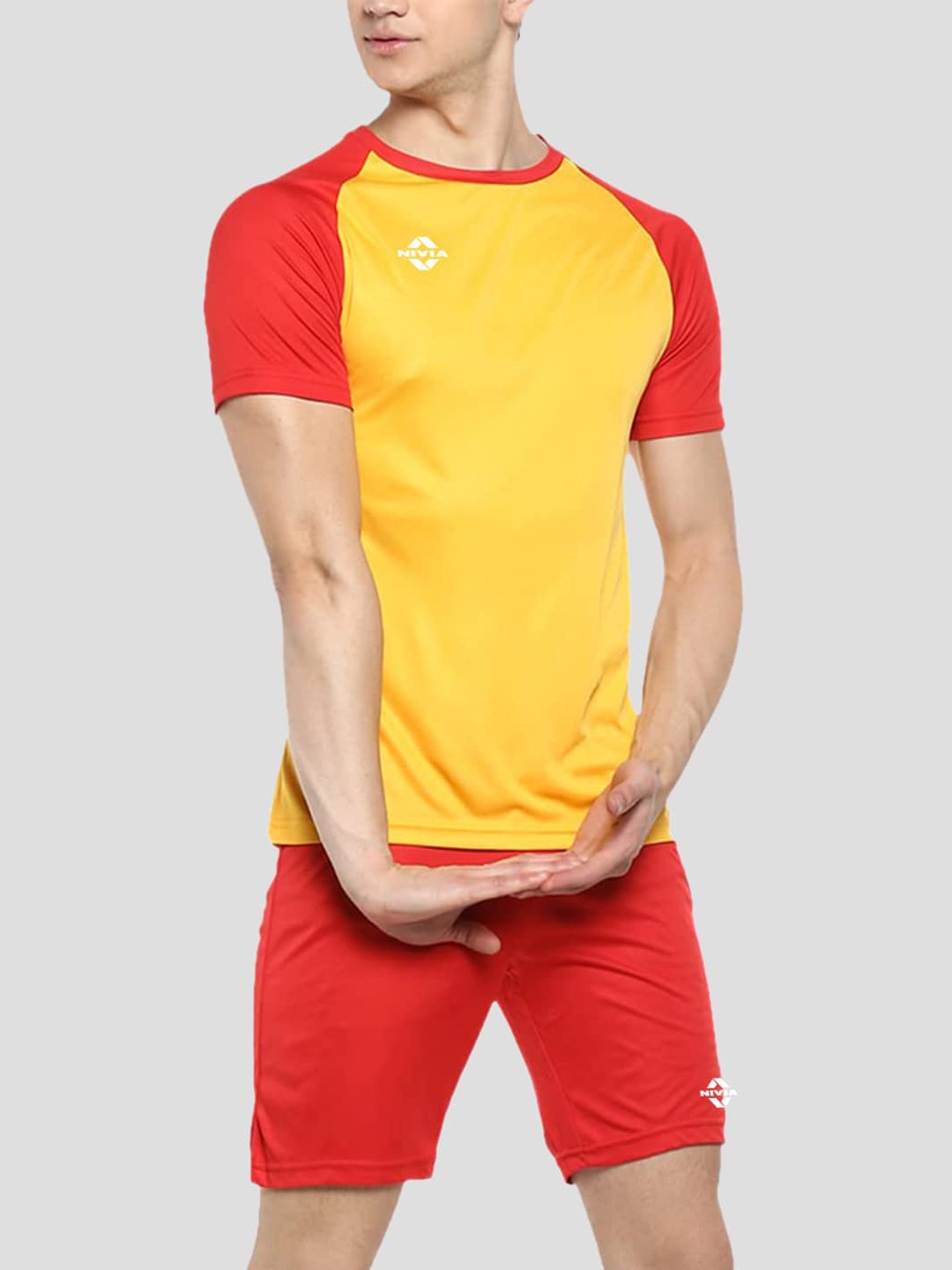 

NIVIA Destroyer Football Jersey & Shorts, Yellow