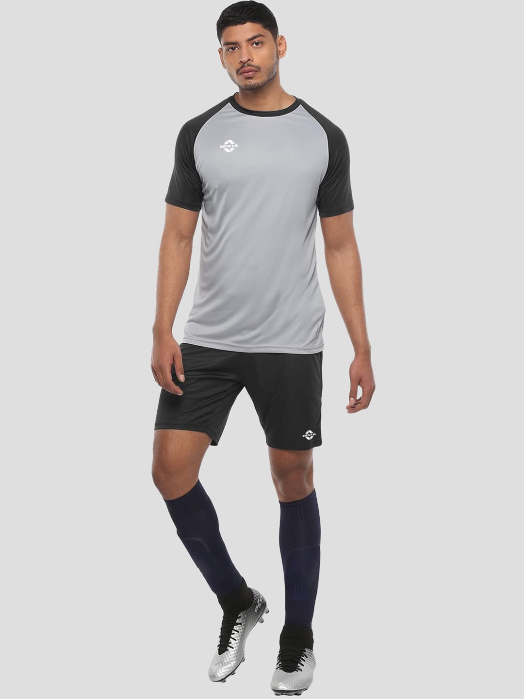

NIVIA Destroyer Football Jersey & Shorts, Grey