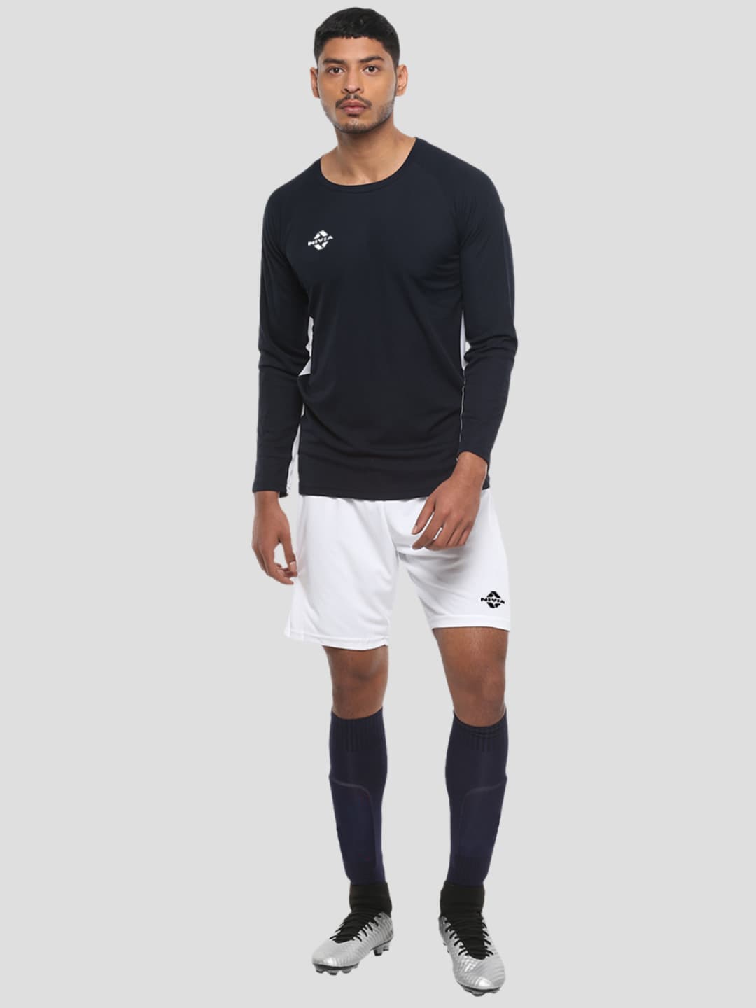 

NIVIA Encounter Football Jersey & Shorts, Navy blue