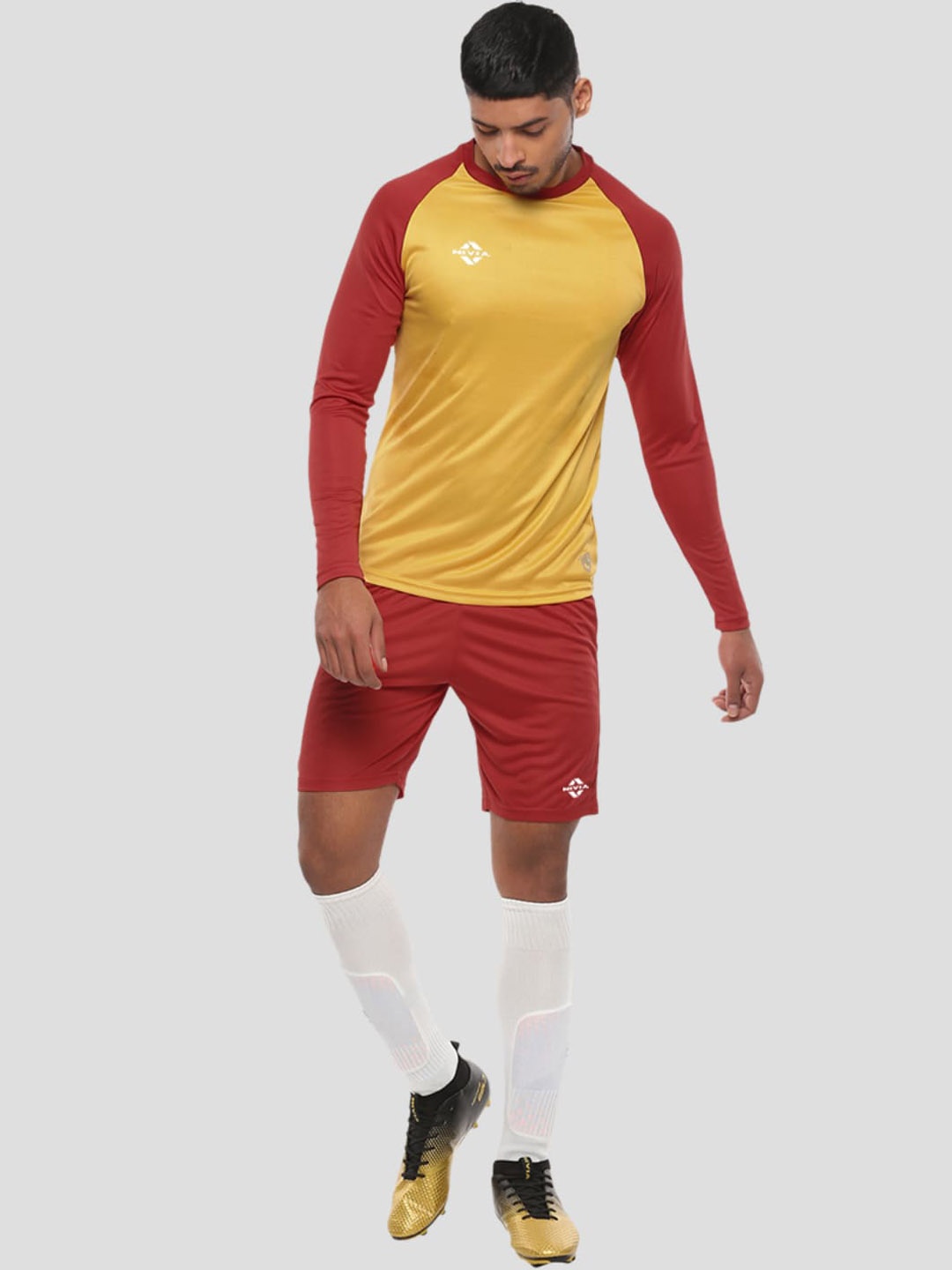 

NIVIA Destroyer Football Jersey & Shorts, Yellow