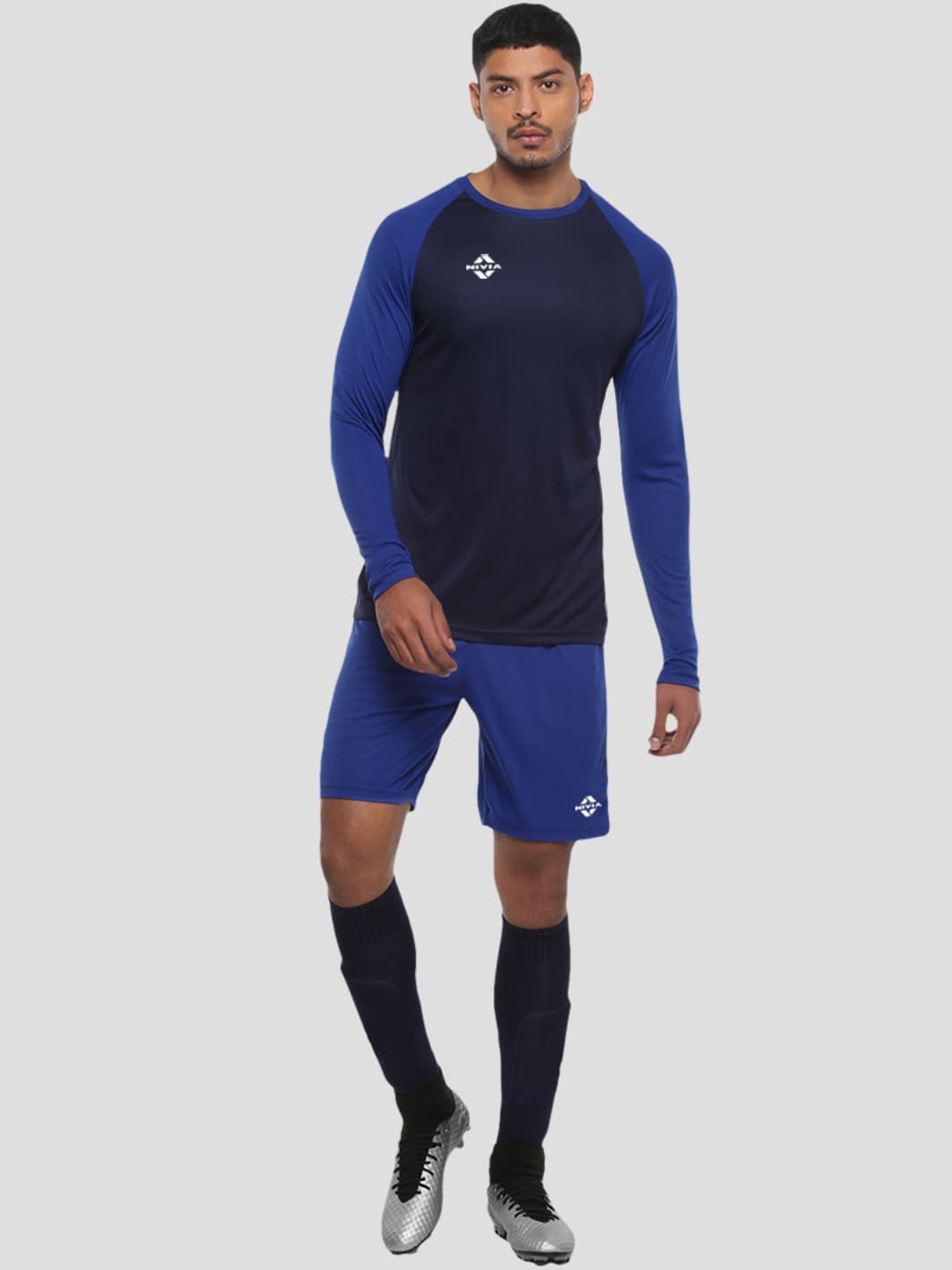 

NIVIA Destroyer Football Jersey & Shorts, Navy blue
