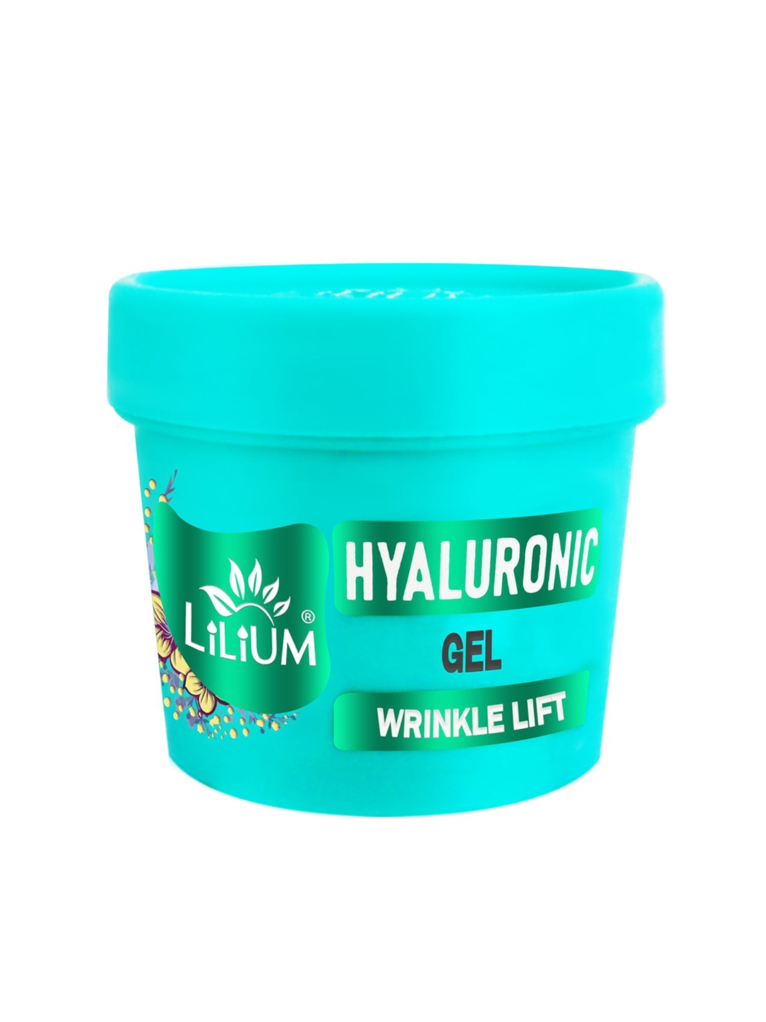 

Lilium Hyaluronic Face Gel Wrinkle Lift Moisturizer Lock Extra Glow - 100g, Blue