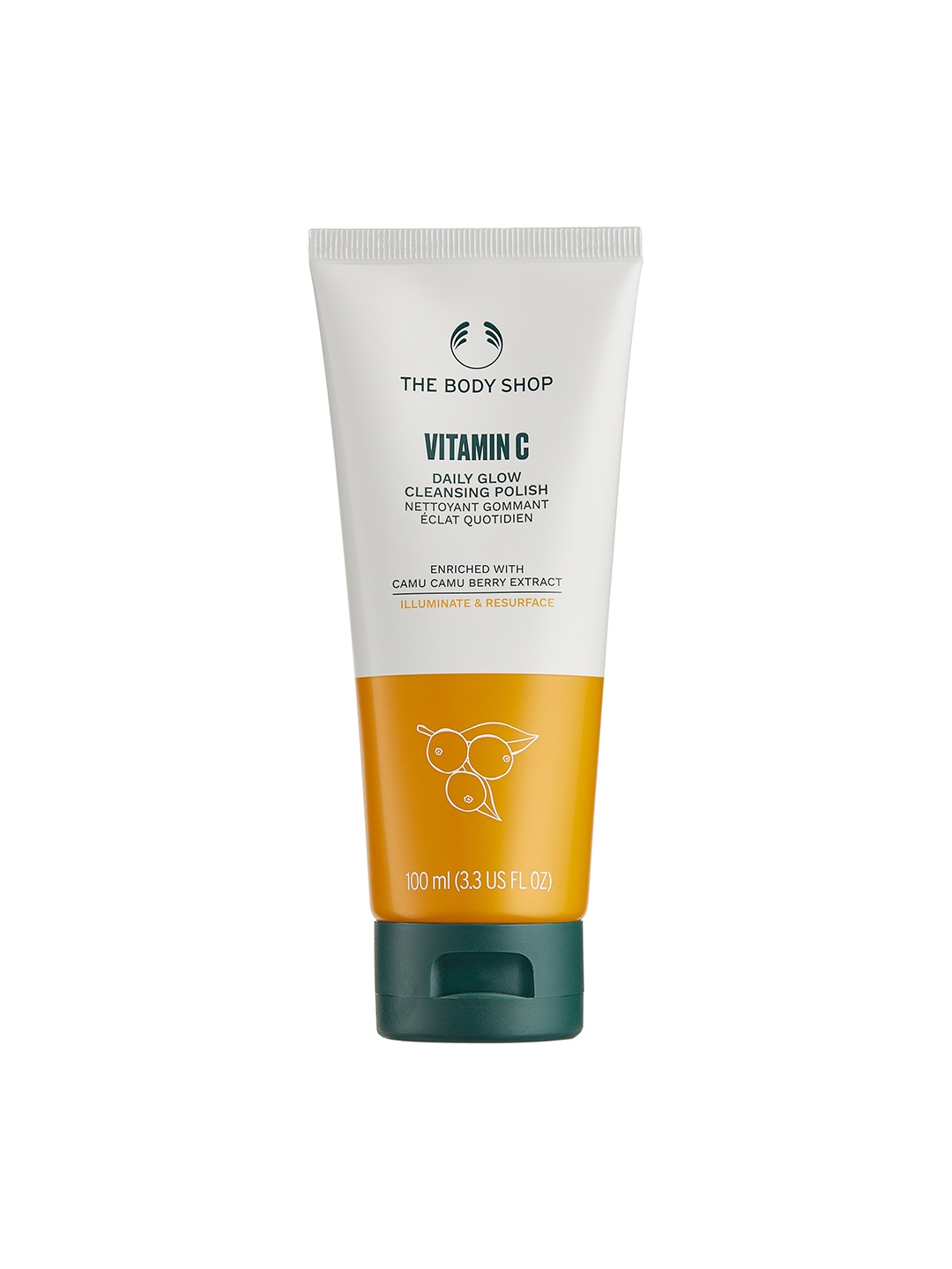 THE BODY SHOP Vitamin C Daily Glow Cleansing Polish - 100ml, Transparent