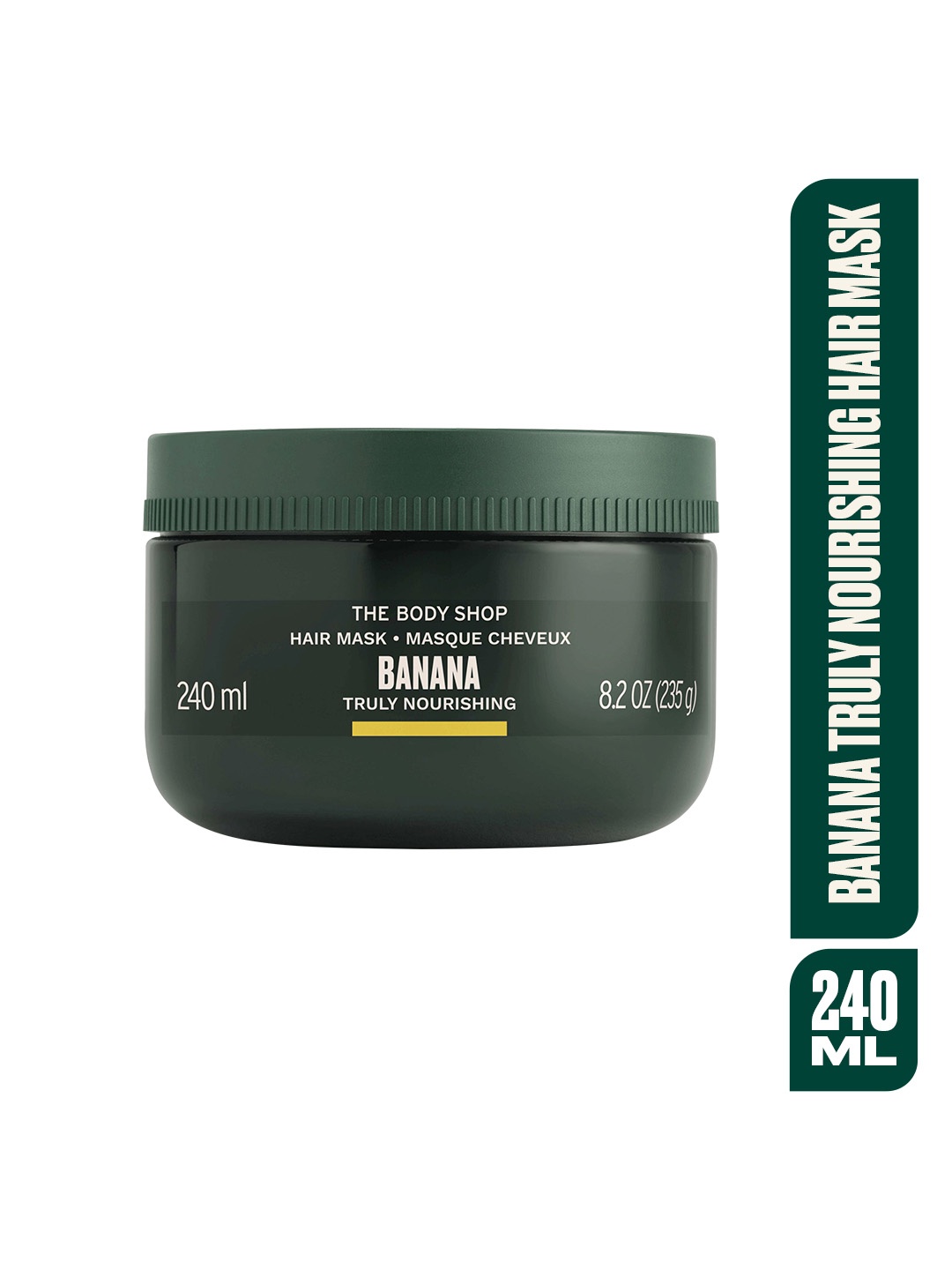 

THE BODY SHOP Truly Nourishing Hair Mask Banana Reno - 240ml, Green