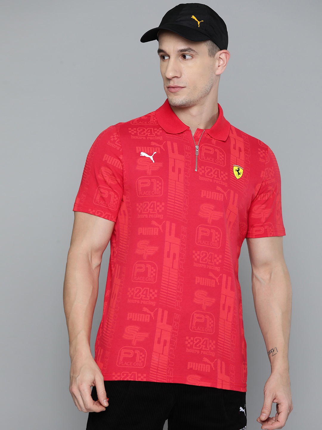 

PUMA Motorsport Scuderia Ferrari Race Polo T-shirt, Red