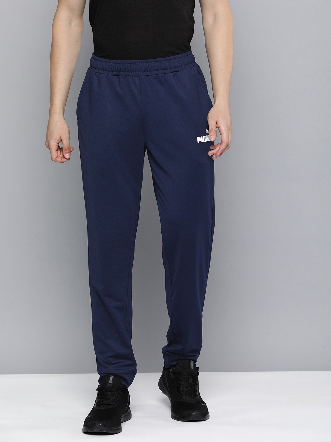 

Puma Men Active Logo dryCELL Track Pants, Navy blue