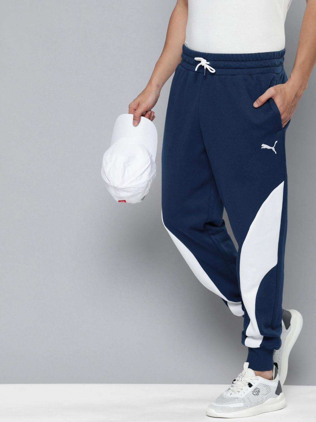 

Puma Men Blueprint Formstrip Basketball Pants, Blue
