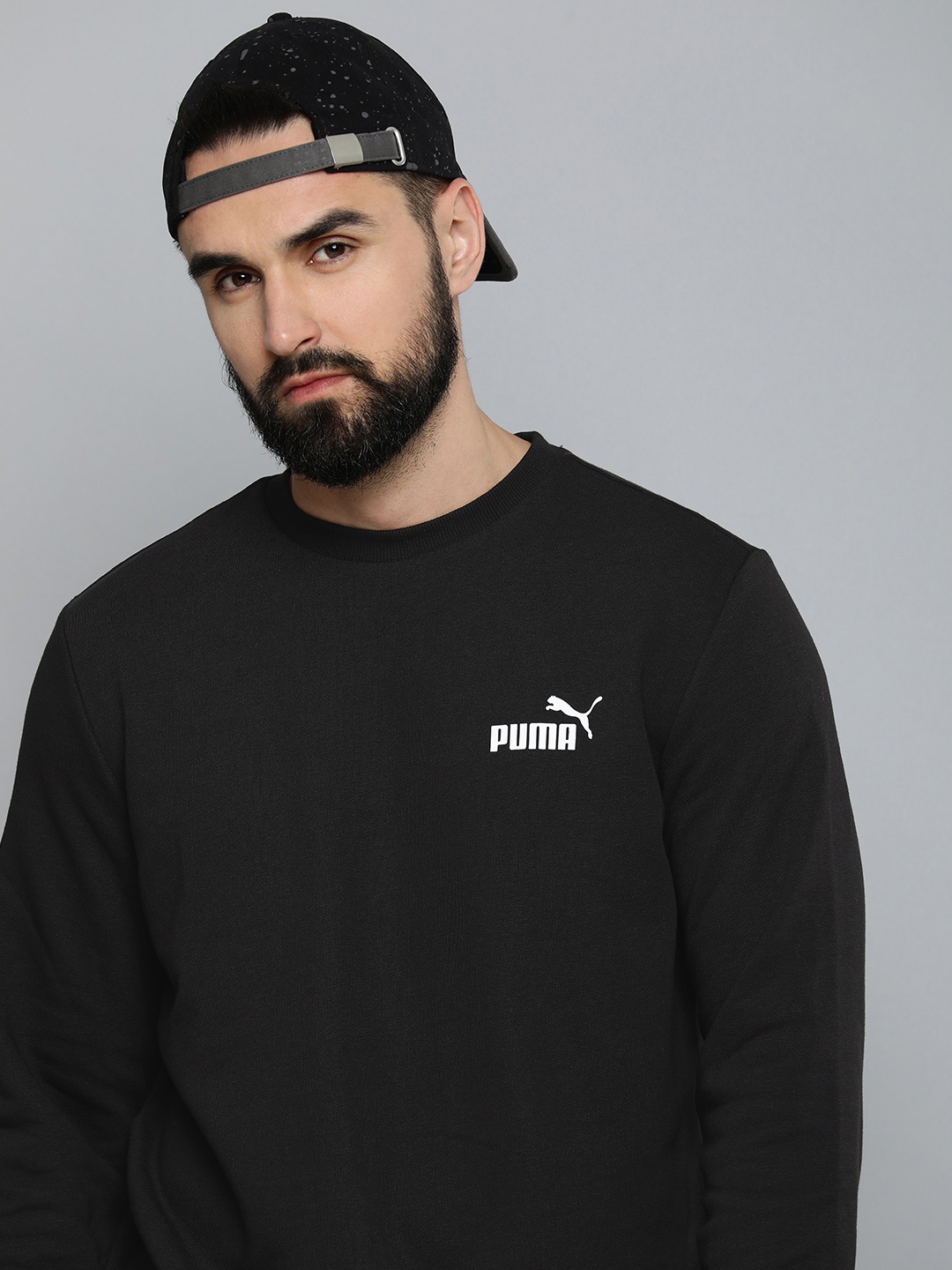 

Puma Ess Small Logo TR Long Sleeves Sweatshirt, Black