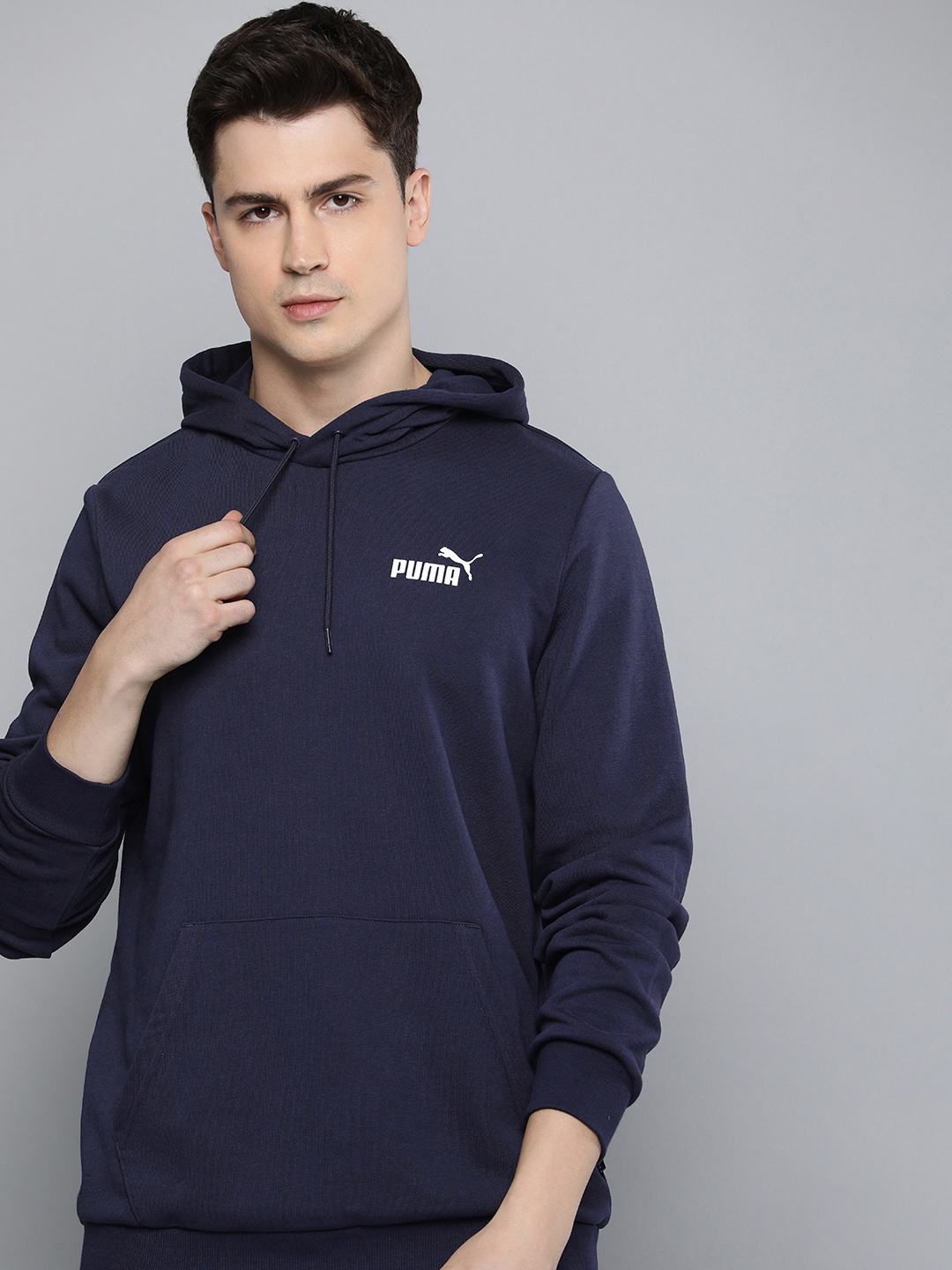 

Puma Ess Small Logo TR Hooded Sweatshirt, Navy blue